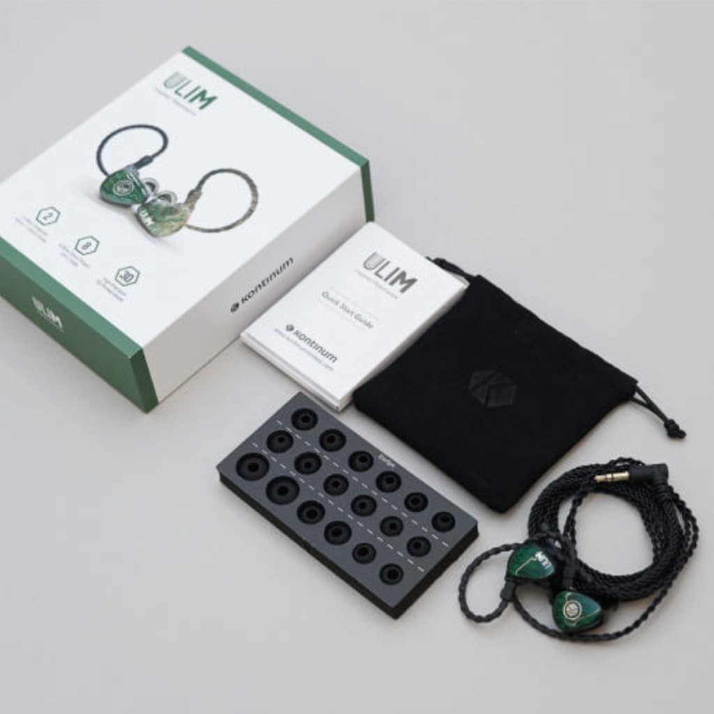Ulim IEM by Kontinum: Universal in-Ear Monitors, Dual Dynamic Drivers