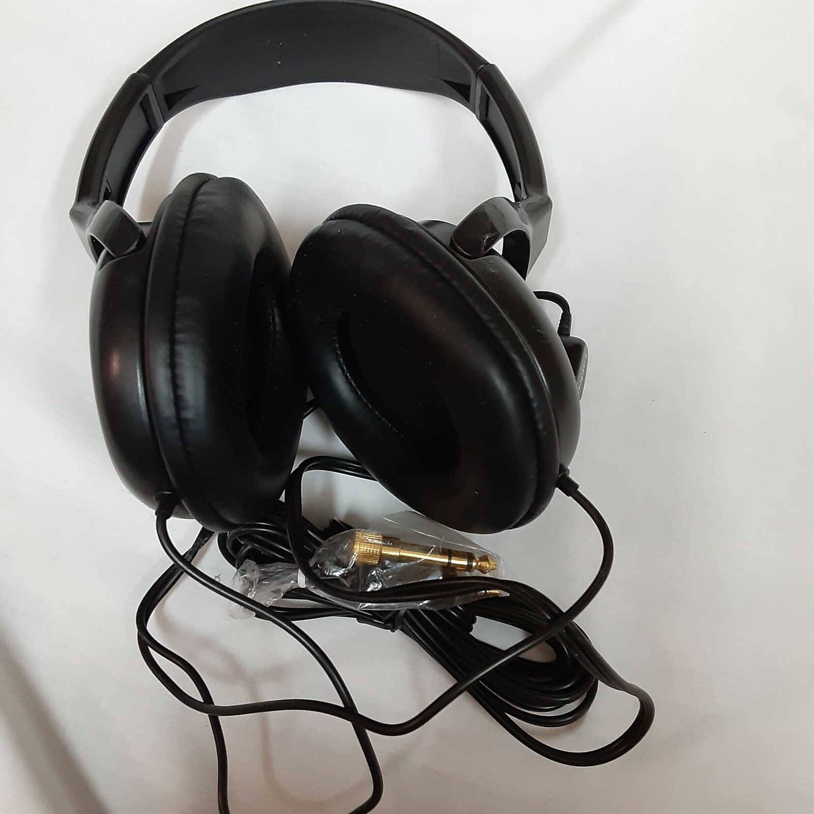 Labtec Elite-825 High Performance Corded Head Phones Black
