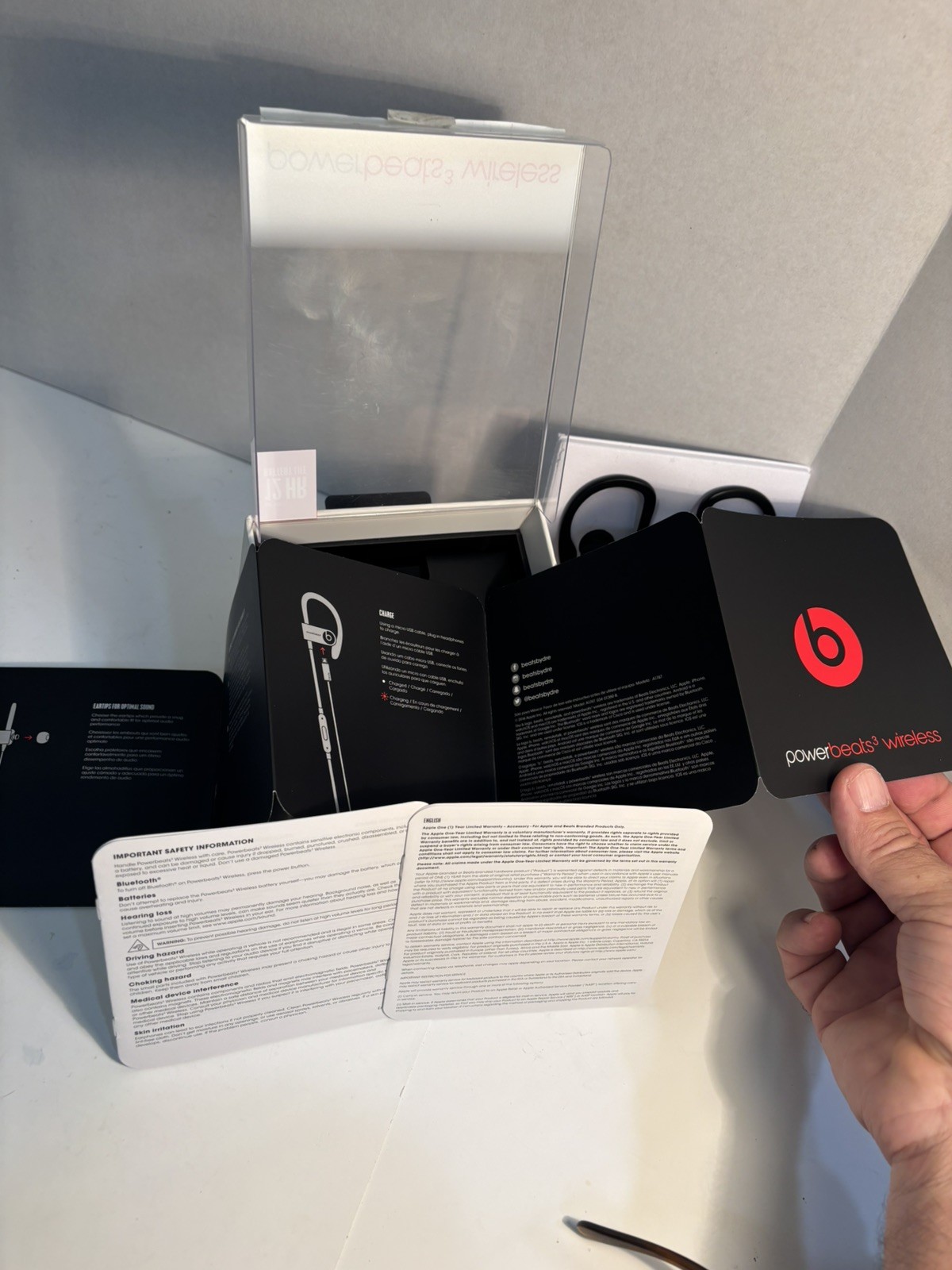 Beats by Dr. Dre Powerbeats3 PowerBeats 3 Wireless In-Ear Headphones Black-NOB