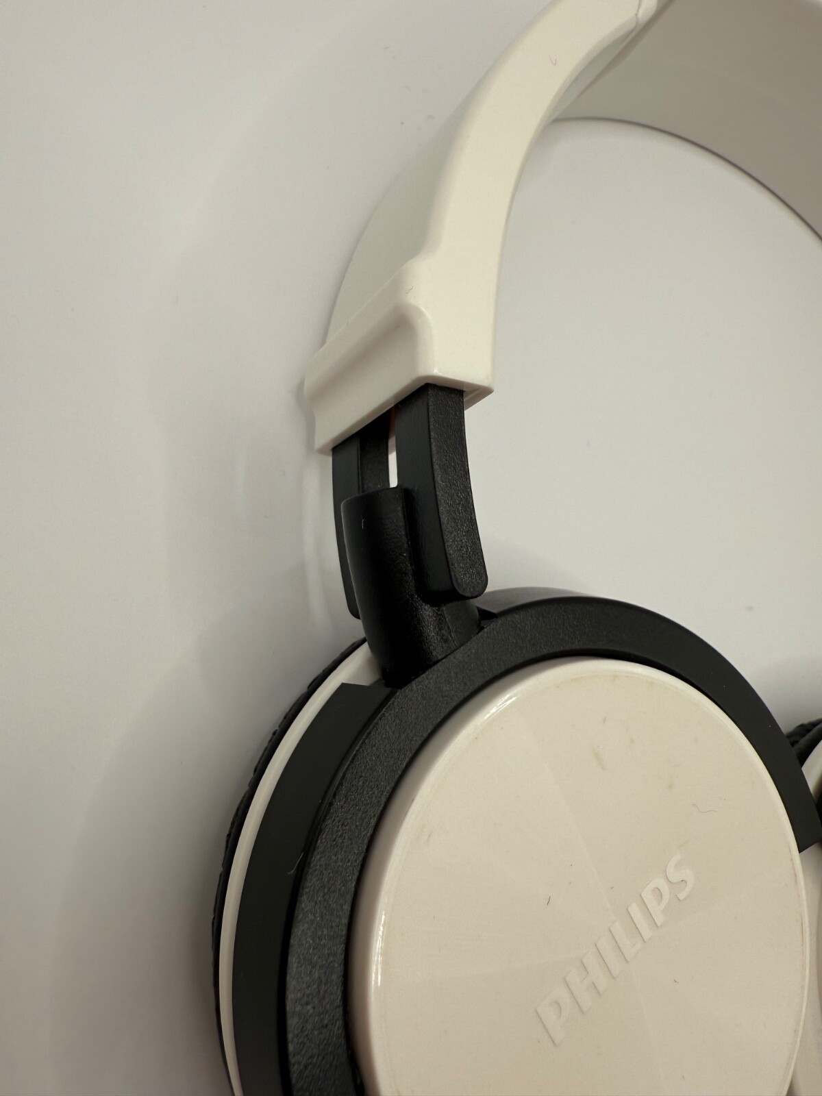 Philips SHL3000WT Headband Headphones White Adjustable Tested Works