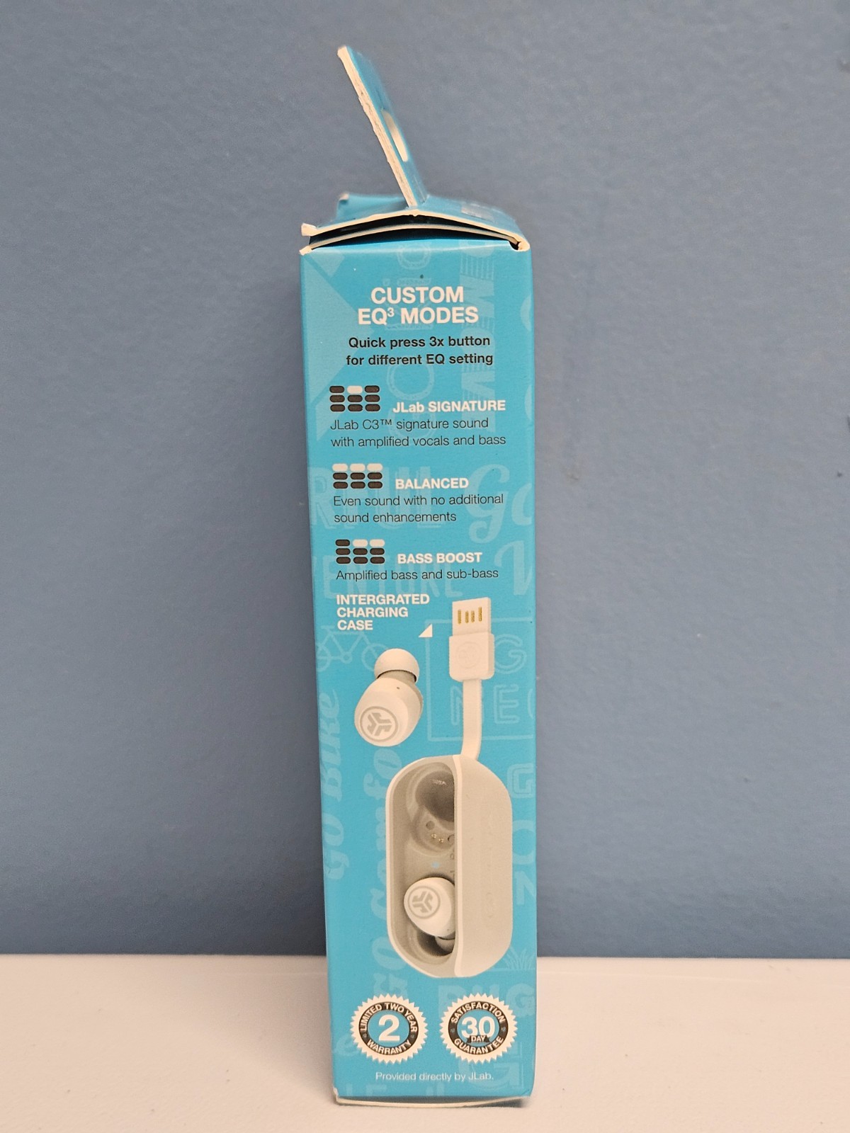 JLAB GoAir True Wireless Earbuds Small Fit Dual Connect Long Life – New & Sealed
