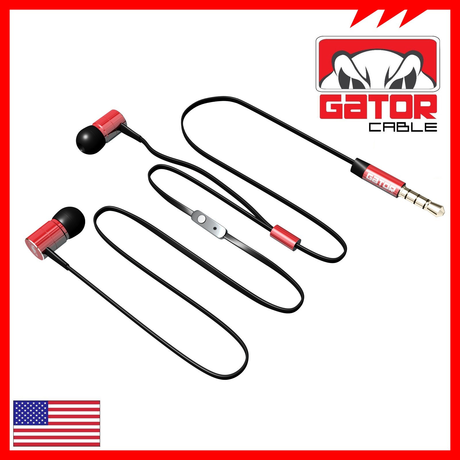 Earphones Headphones Headset Earbuds In-Ear Bass Stereo Hi-Fi with MIC Wired