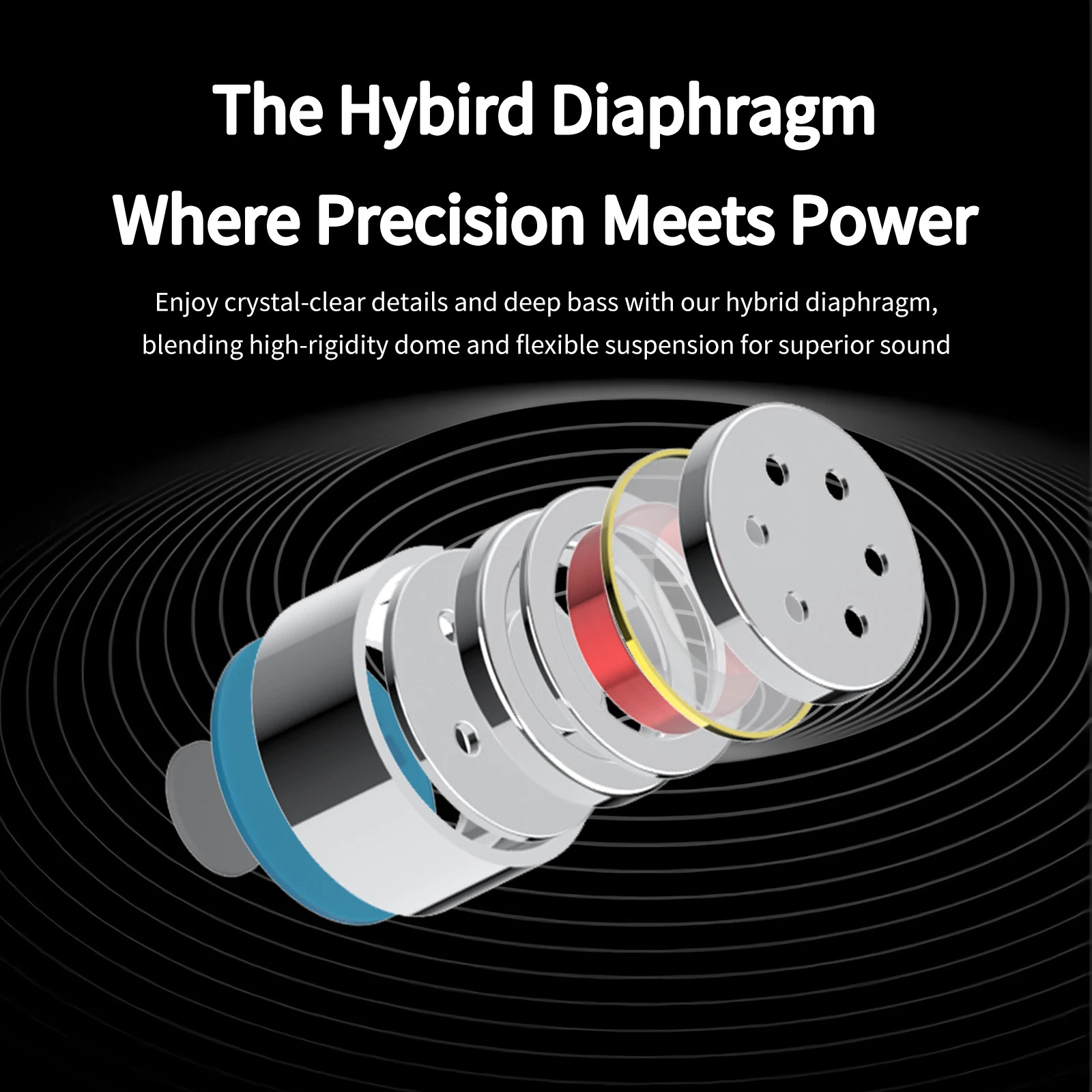 DUNU Titan X HiFi IEM Earphones Dual Magnetic Driver Metal 3.5mm/USB-C Mic