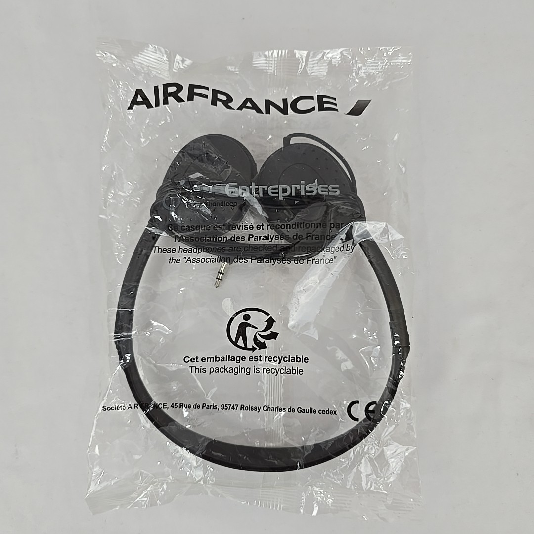 Air France Plug-In Headphones