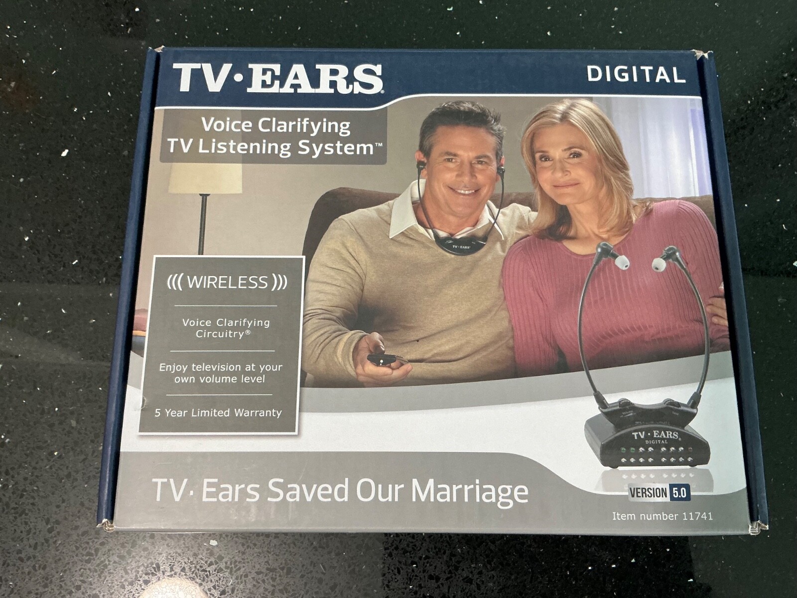 TV Ears 5.0 Digital Wireless Headset System 11741