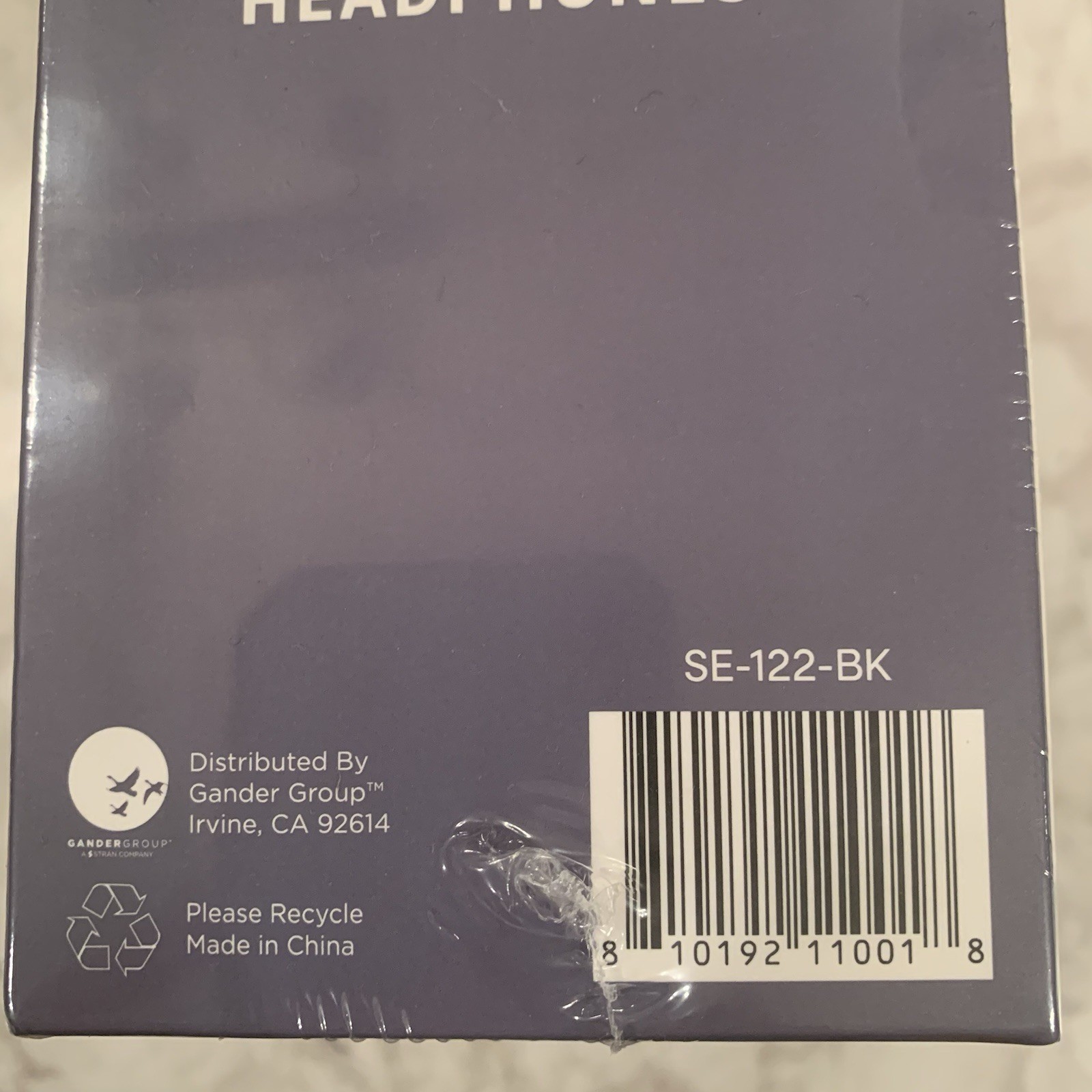 NEW Wireless Over The Ear Headphones Black Headset