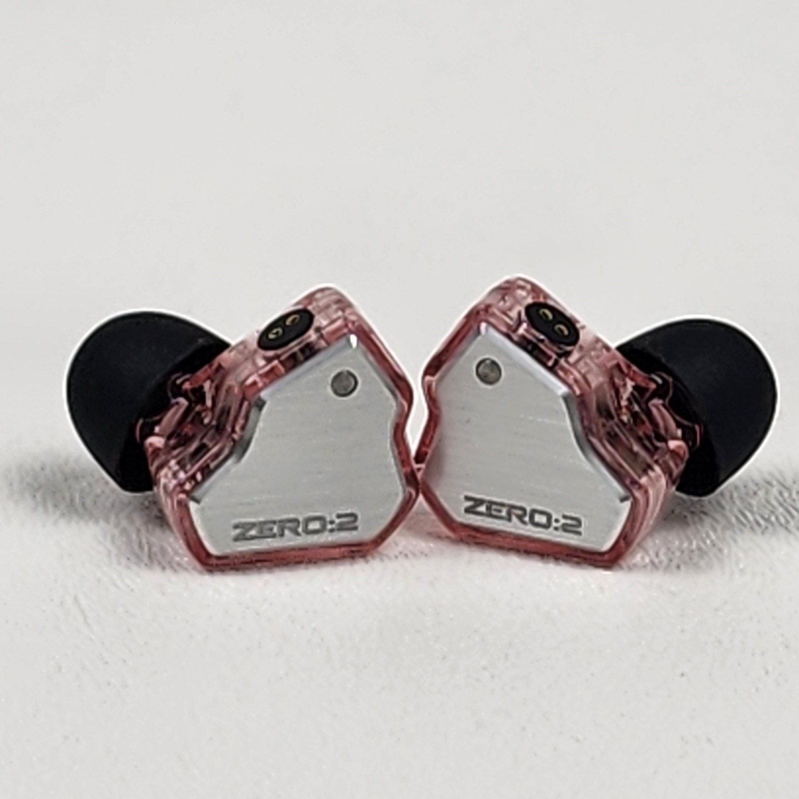 7Hz x Crinacle Zero:2 IEM Earphones Linsoul Wired Earbuds Pink With Mic