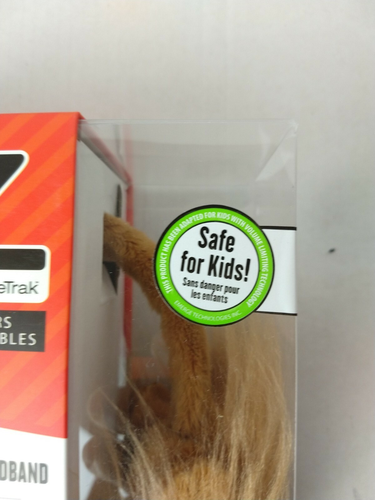 Animalz by ReTrak Lion Style Retractable Corded Headphones NEW. #769
