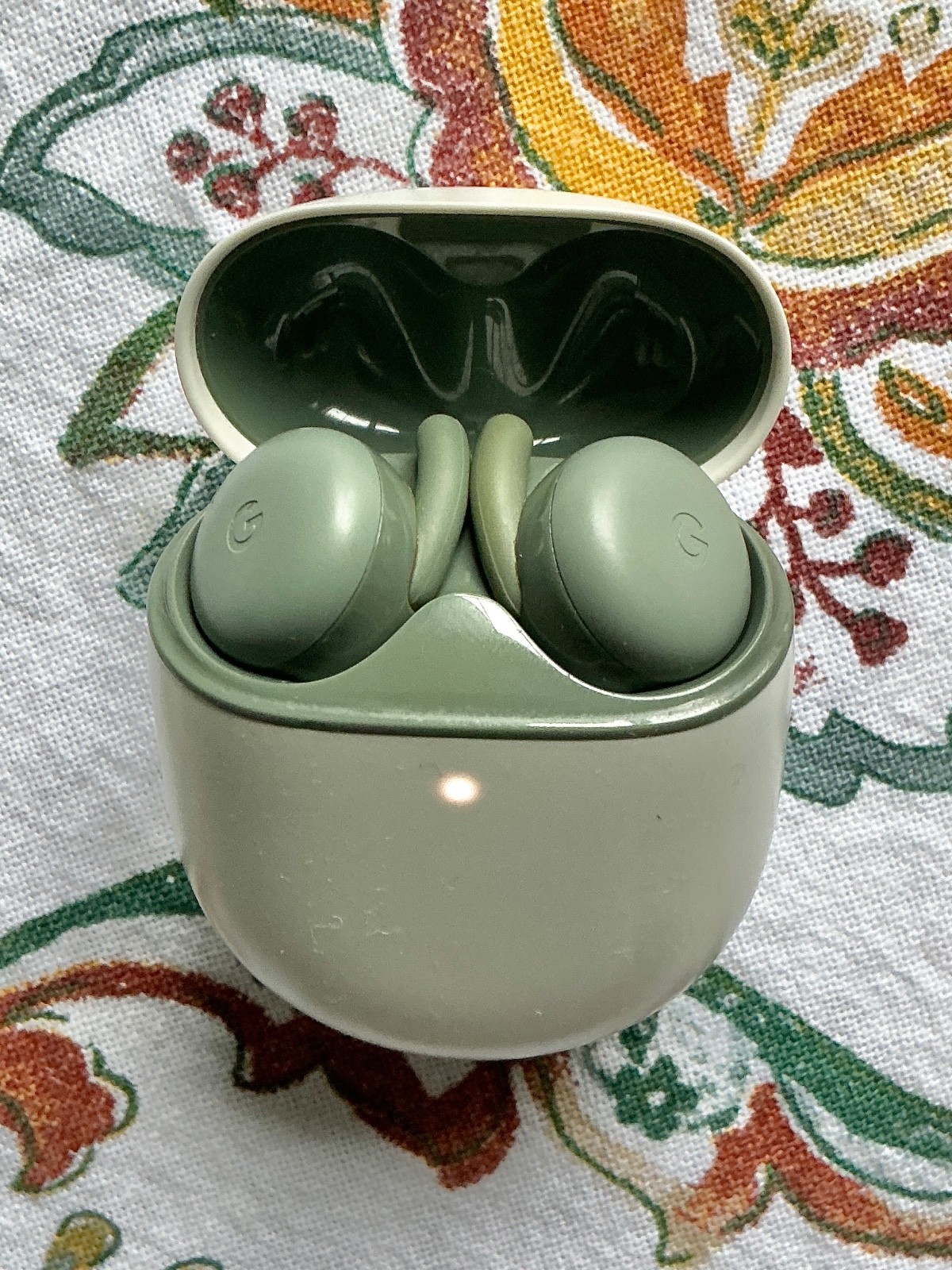 Google Pixel Buds A-Series Dark Olive Bluetooth Wireless In-Ear Earbuds