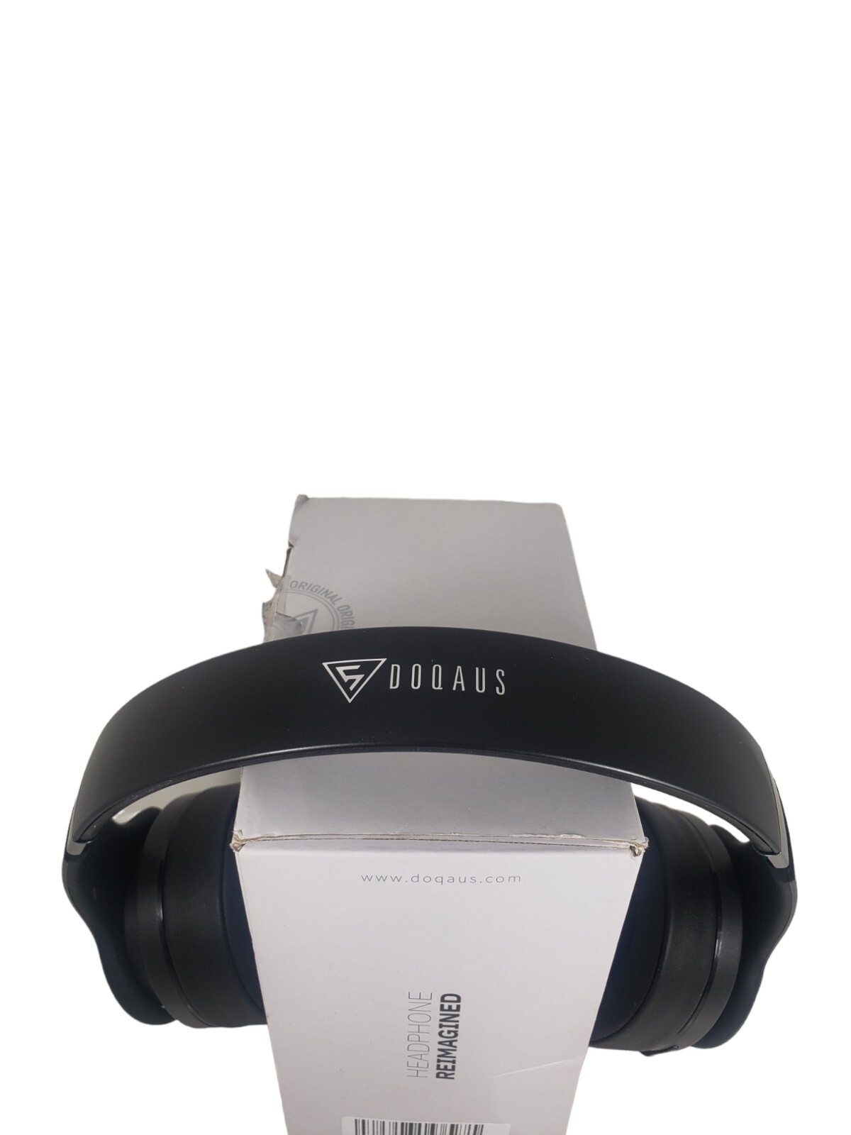 DOQAUS Life 3 Bluetooth Headphones Over Ear Wireless Black NEW/OPEN BOX