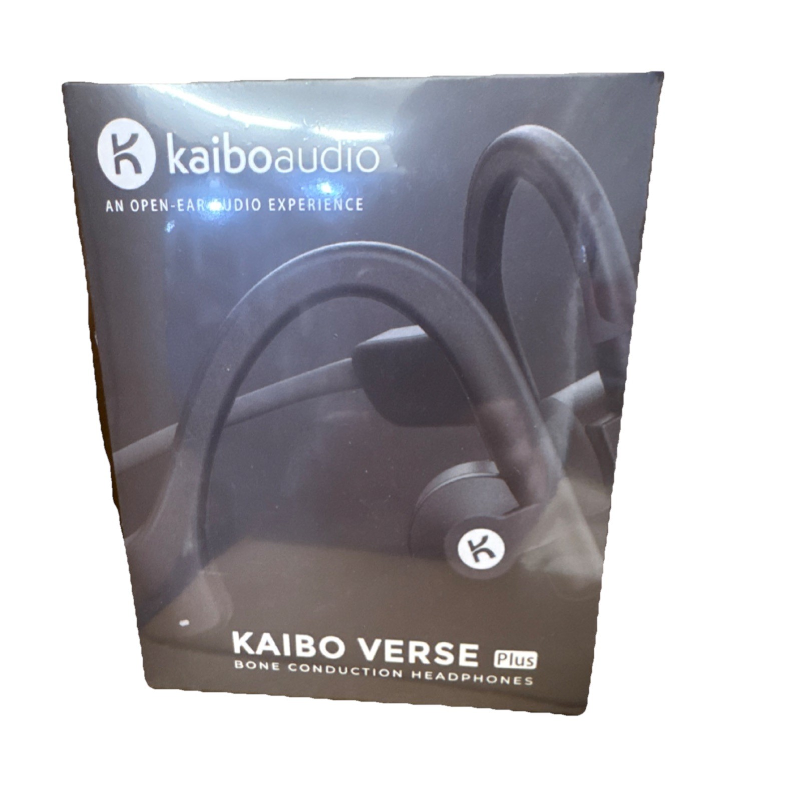 Kaibo Audio Verse Plus Bone Conduction Bluetooth Headphones Midnight Black