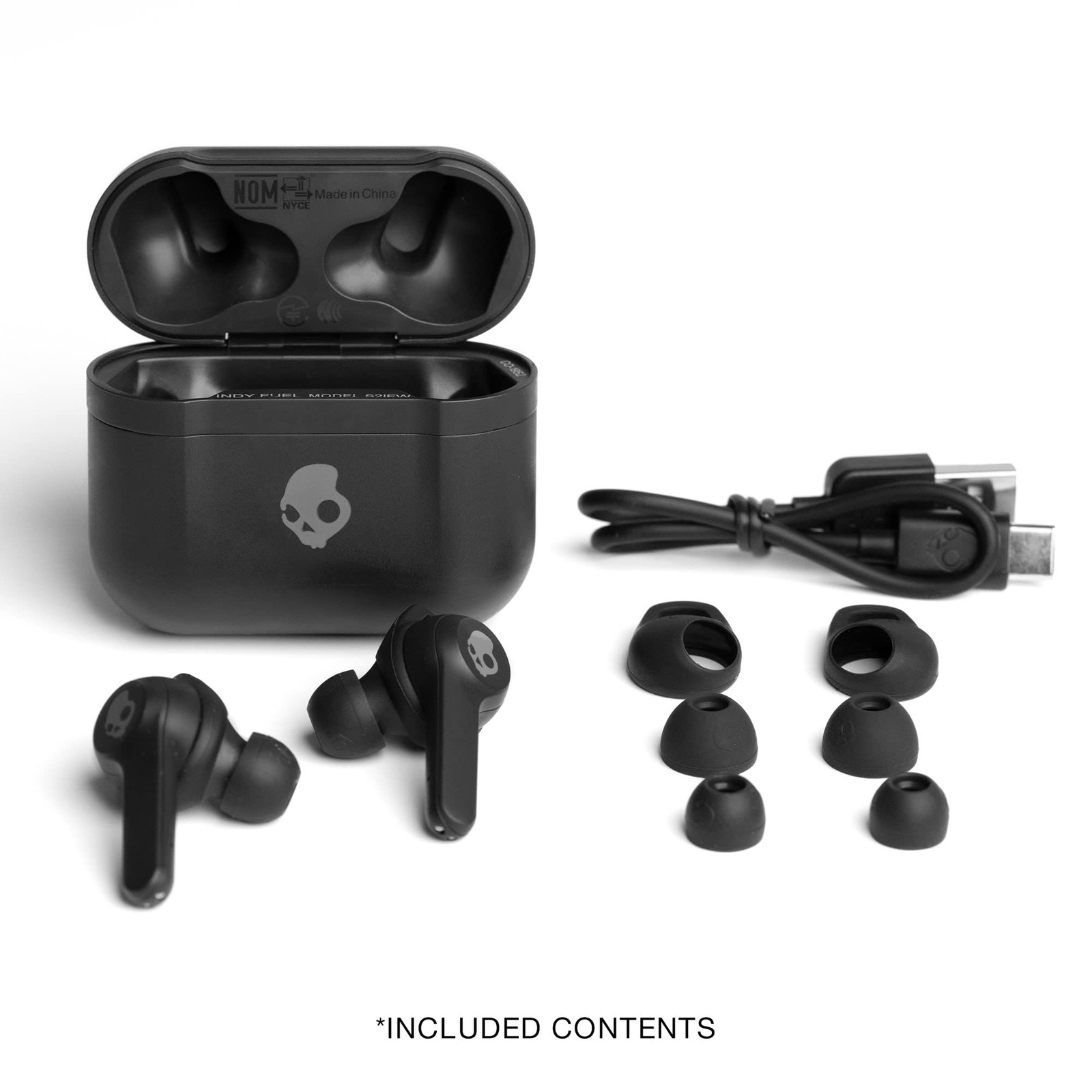 Skullcandy Indy Fuel True Wireless In-Ear Earbud – True Black