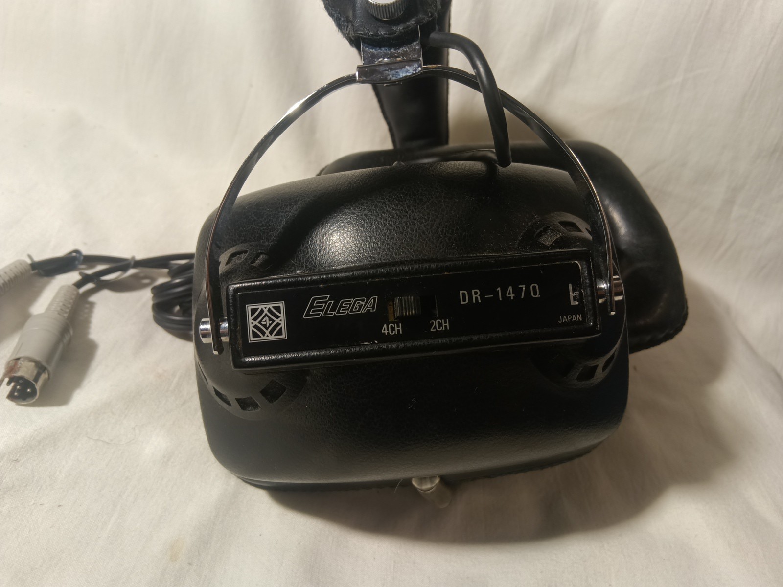 Elega DR-1470 4 Channel Headphones Quadraphonic Headphones Vintage Excellent Condition