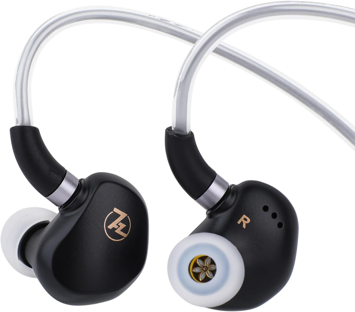 Linsoul 7HZ G1 in-Ear Monitor, 10mm DLC Diaphragm Dynamic Driver IEM Earphone, W