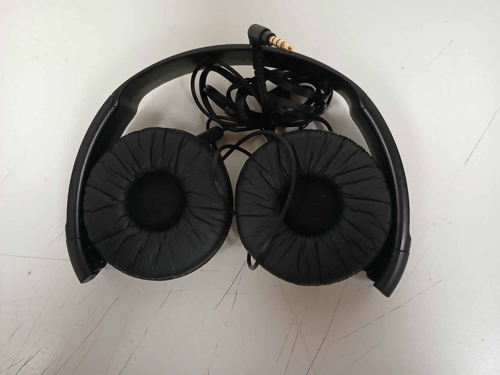 Sony MDR-ZX110AP On-Ear Wired Headphones, Black