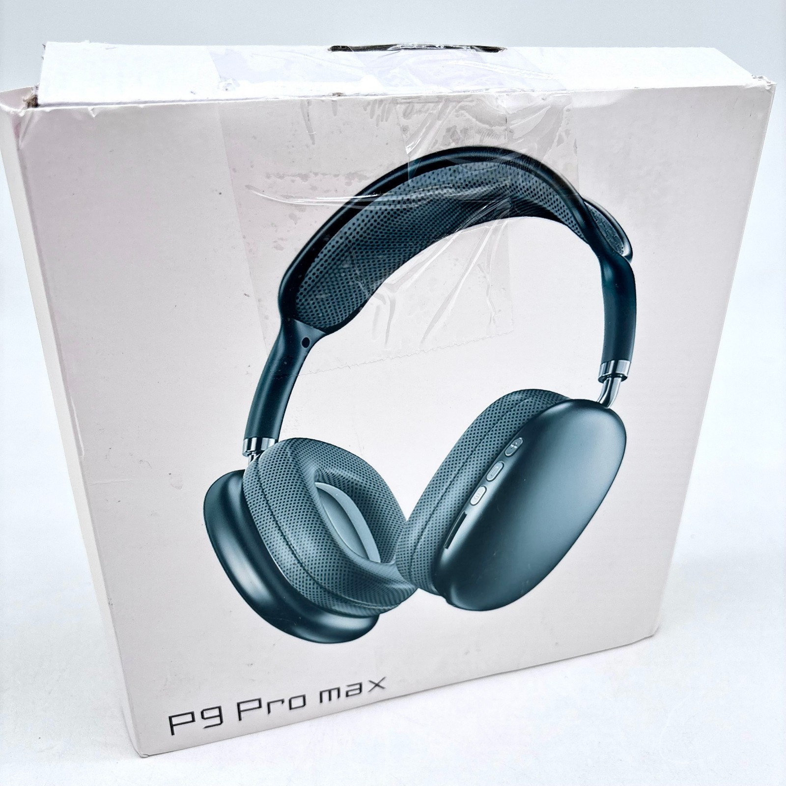 P9 Pro Max Over The Ear Wireless Bluetooth Headphones Silver Pre-Owned