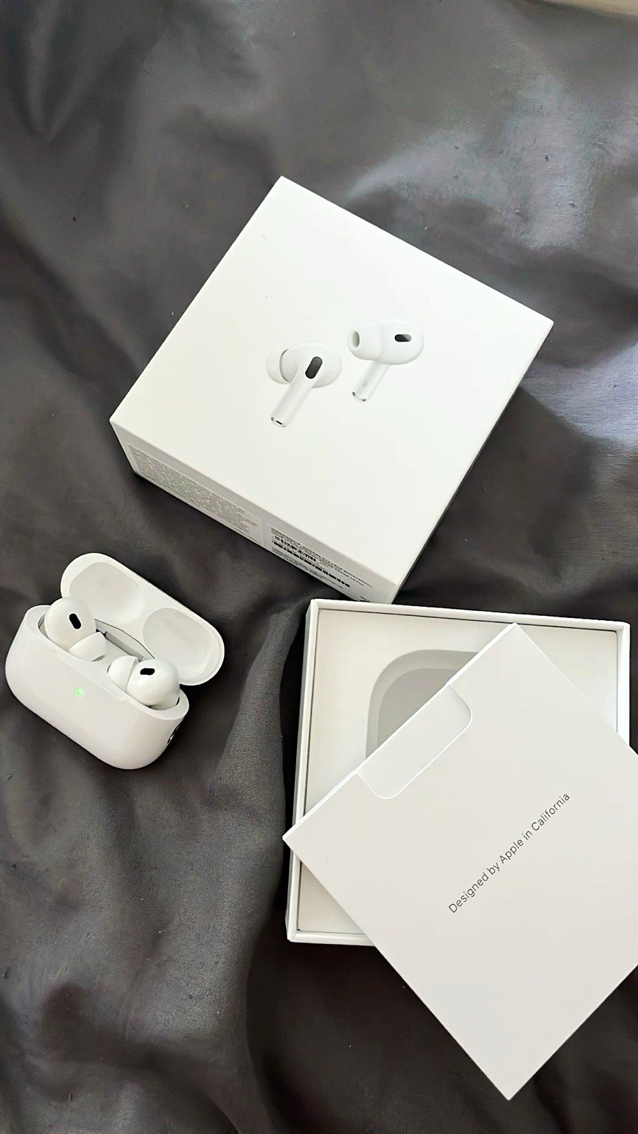 Apple AirPods Pro White Bluetooth Wireless In-Ear Earbuds w/ Charging Case