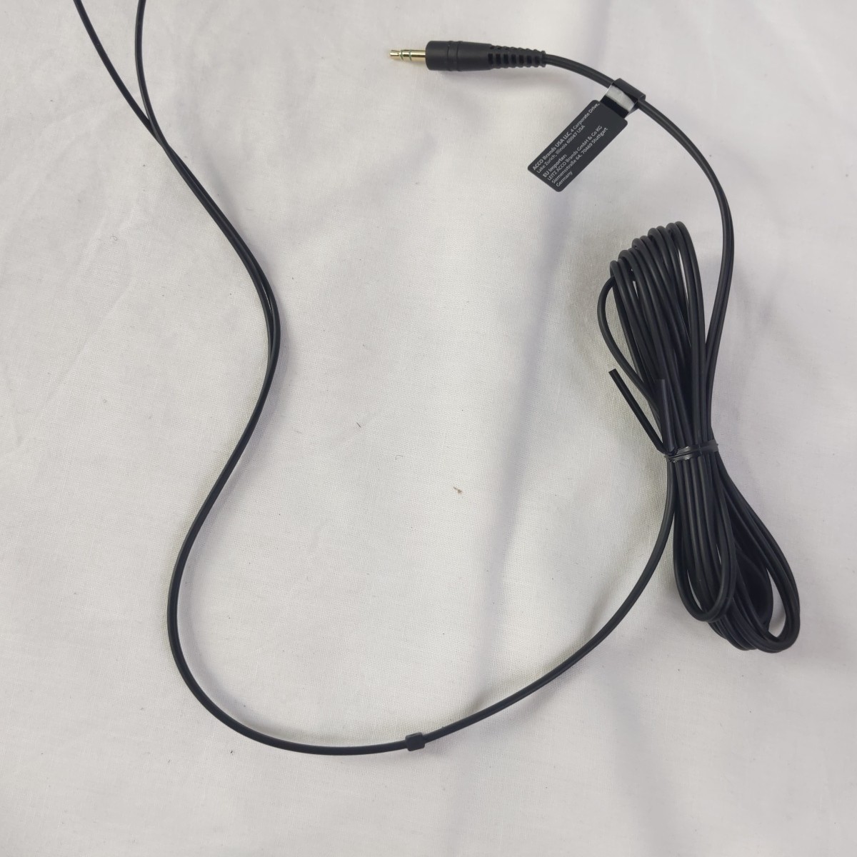 Lot of 5 Kensington K33137 Headband Headphones – 3.5mm with 9ft cord Black New
