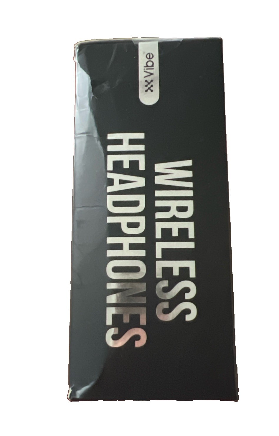 Vibe, Wireless Headphones In Color Black.