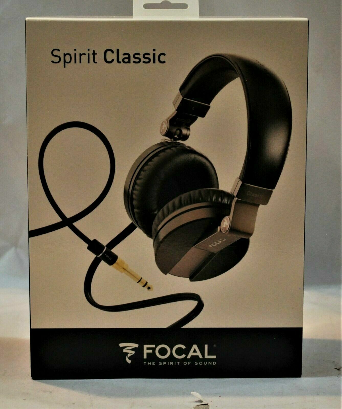 Focal Spirit Classic Over-Ear Closed Circumaural Headphones Black NEW L@@K