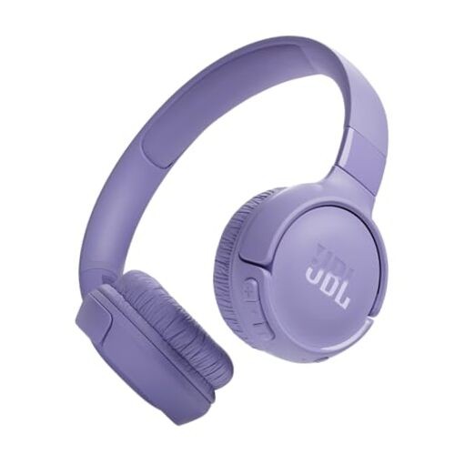 Tune 520BT – Wireless On-Ear Headphones, Up to 57H Battery Life and Purple