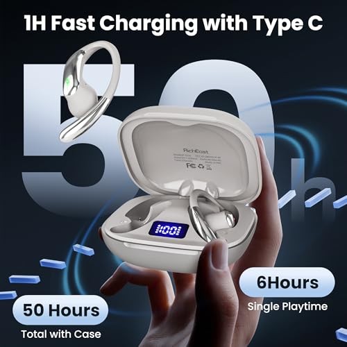 50H AI Translation Earbuds – 4-in-1 – Real Time 50H Playtime Translator