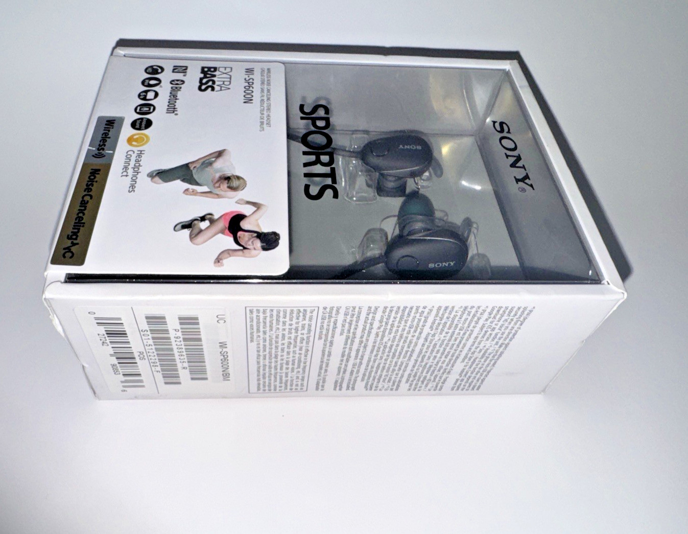 NEW Sony WI-SP600N Wireless Noise-Canceling in-Ear Sports Headphones Black 2018