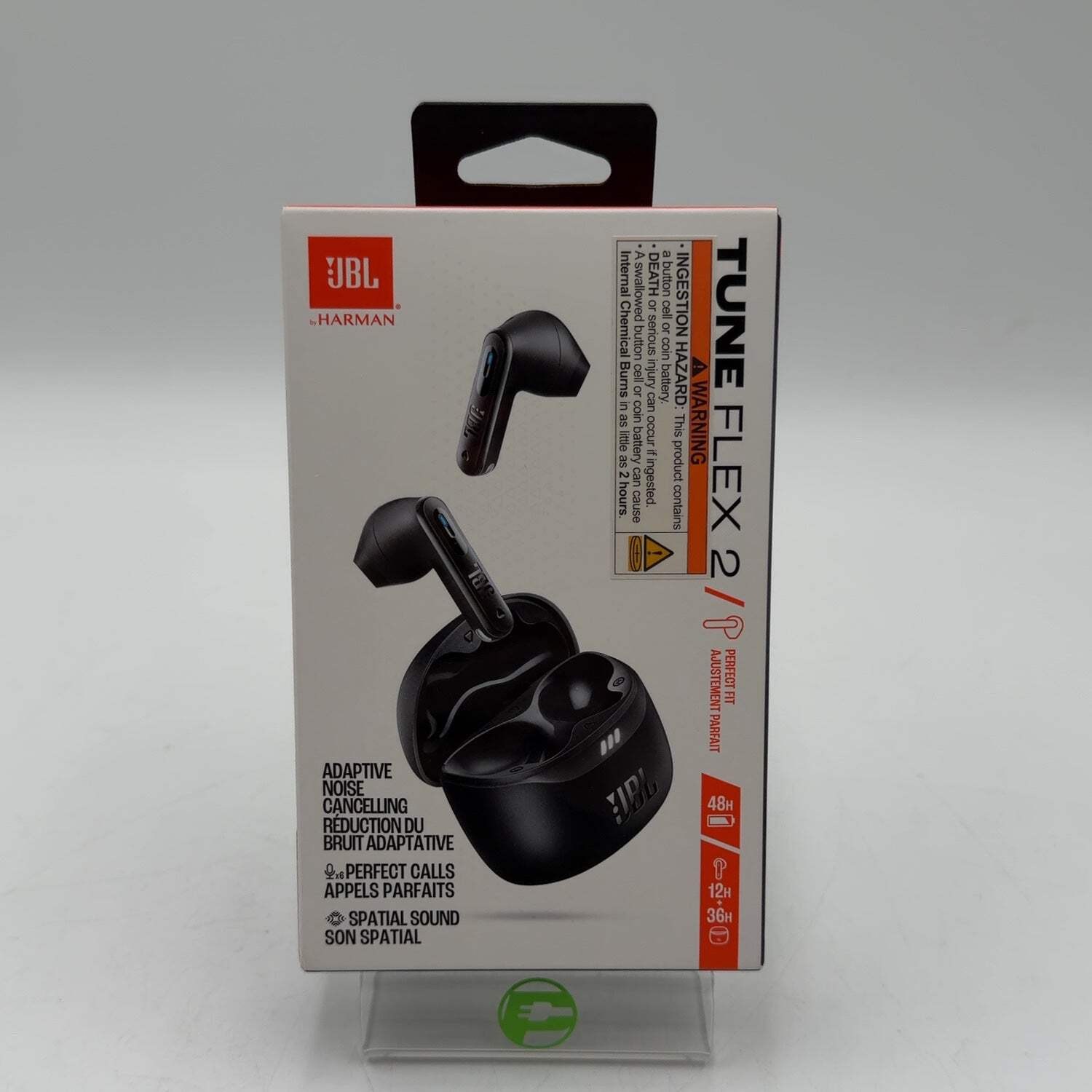 New JBL TUNE FLEX 2 True Wireless Stereo Earbuds Black JBLTFLEX2BLKAM