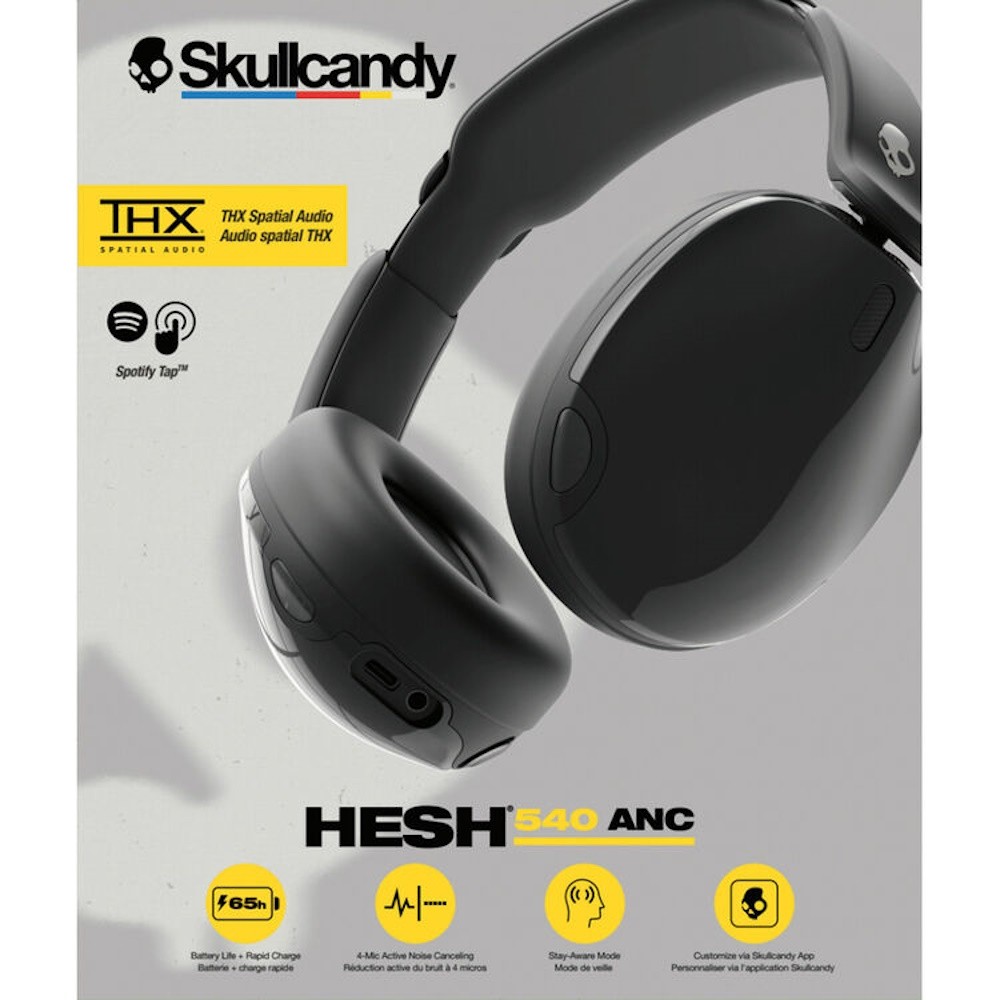 Skullcandy Hesh 540 ANC Wireless Over-Ear Noise-Canceling Headphones S6HAW-T740