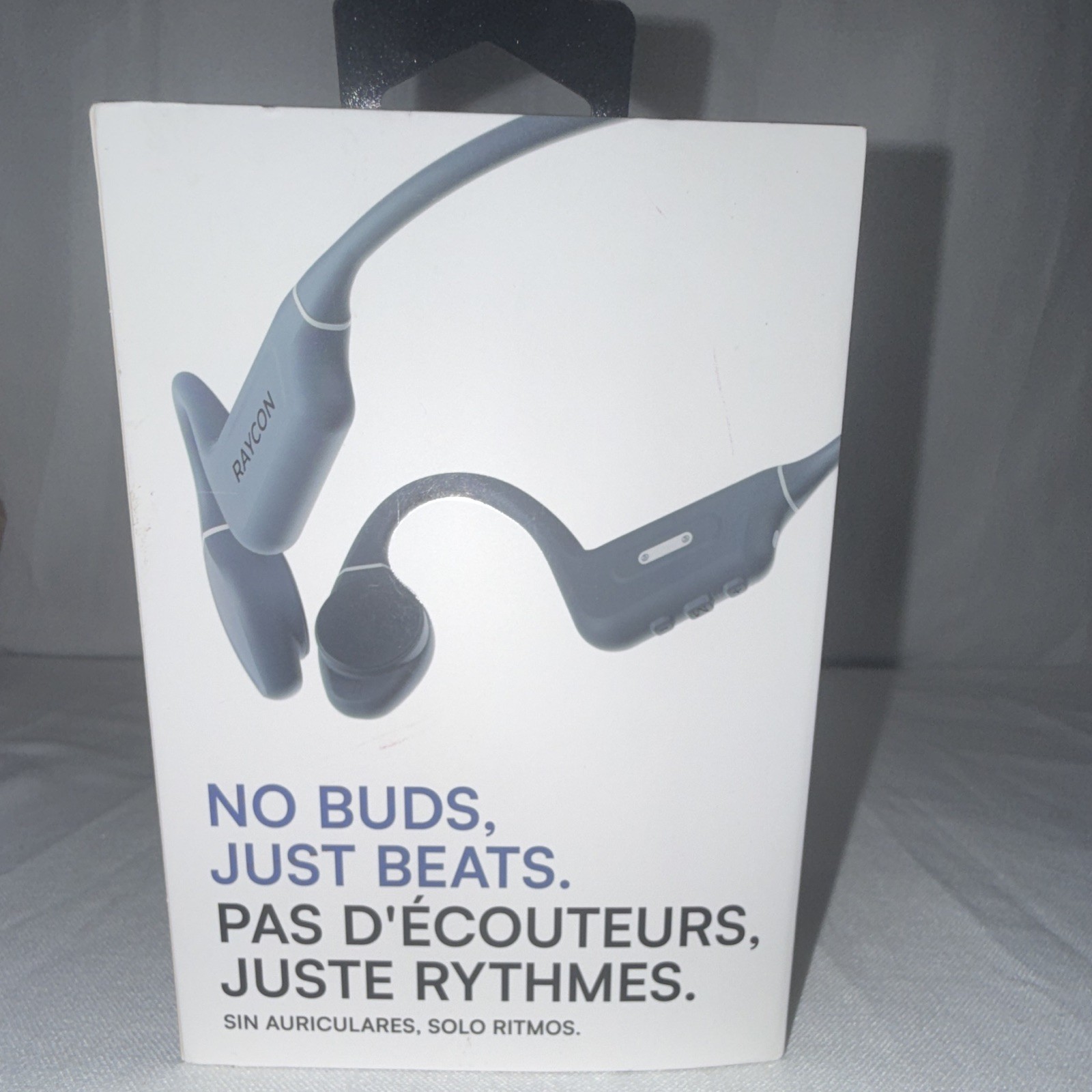 Raycon Bone Conduction Bluetooth Wireless Neckband Headphones Gray S803