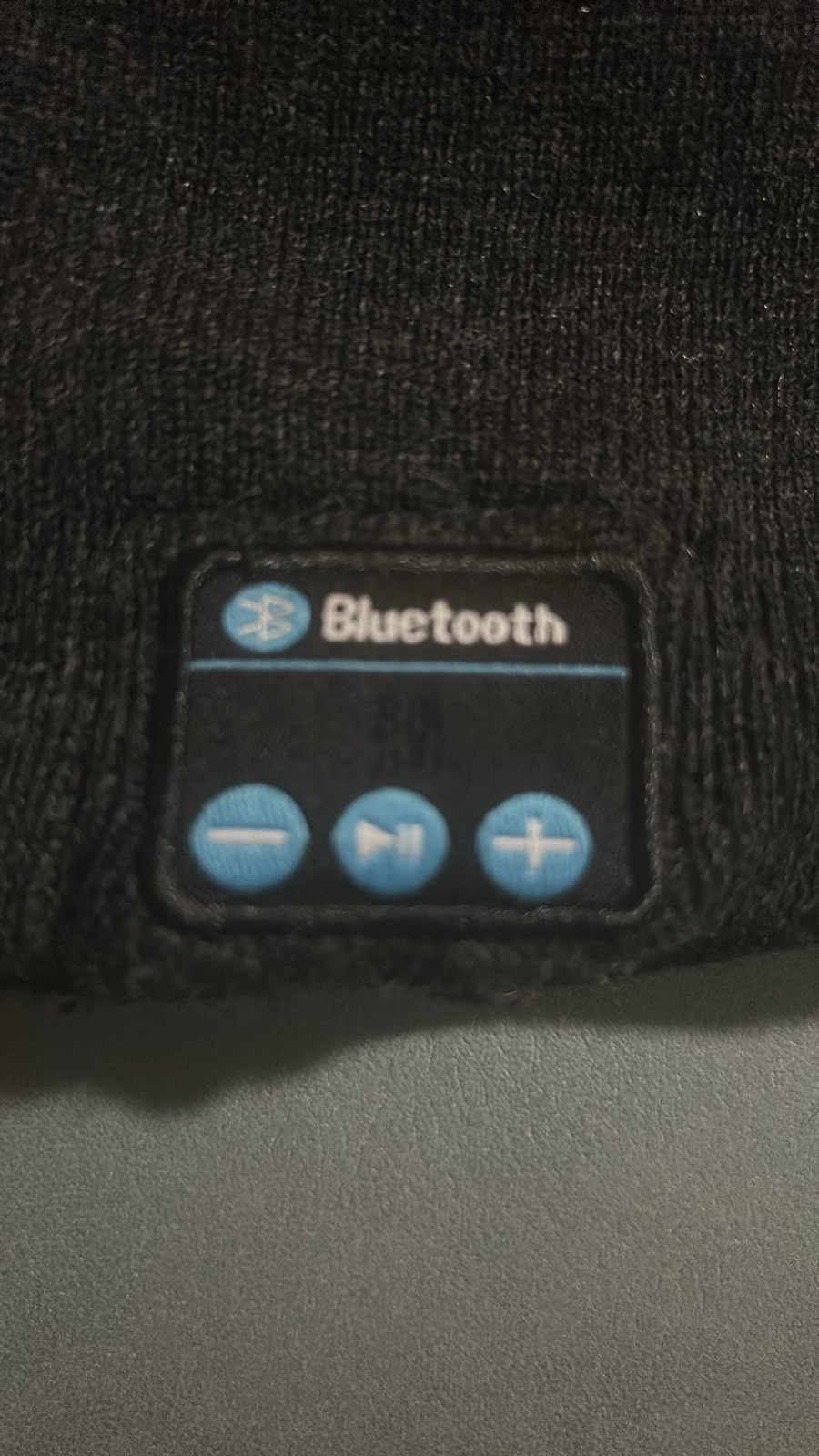 Wireless Bluetooth Beanie Knit Hat Unisex GREY w/Speaker Built-in Mic Headphone