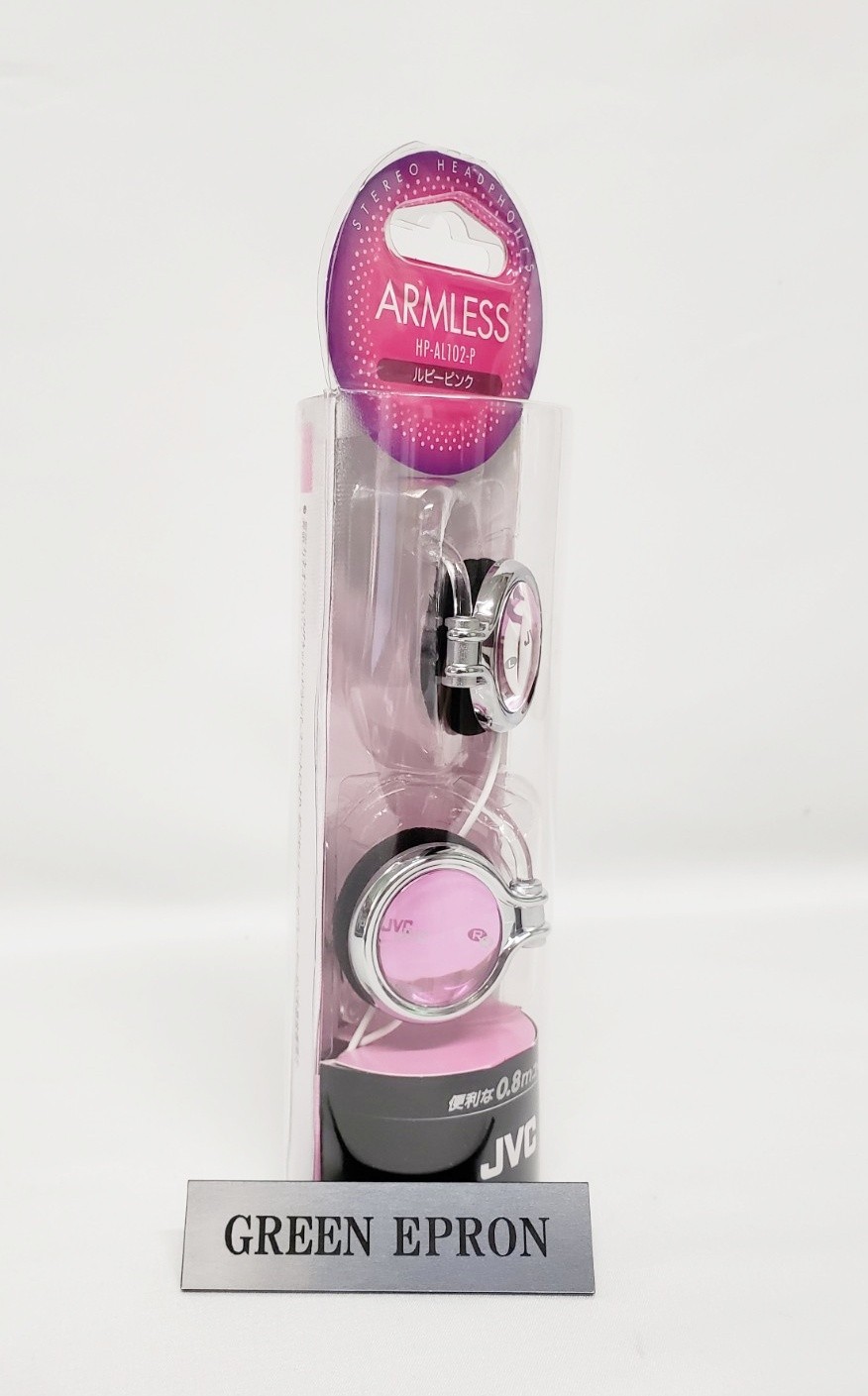 JVC JAPAN Ear Fit Headphone stereo headphones HP-AL102-P Pink Audio equipment