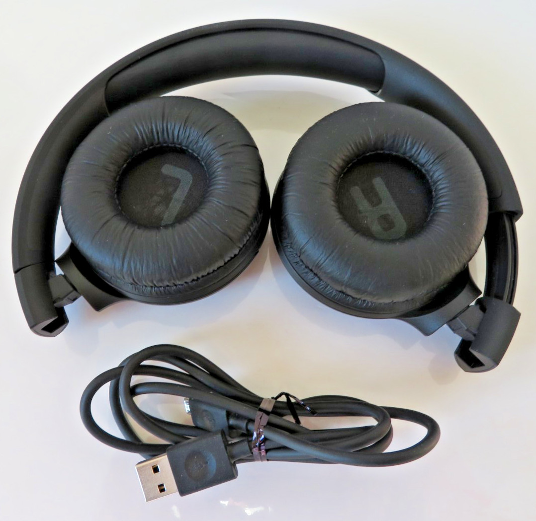 JBL Tune 500BT On-Ear Wireless Bluetooth Headphones Black Used