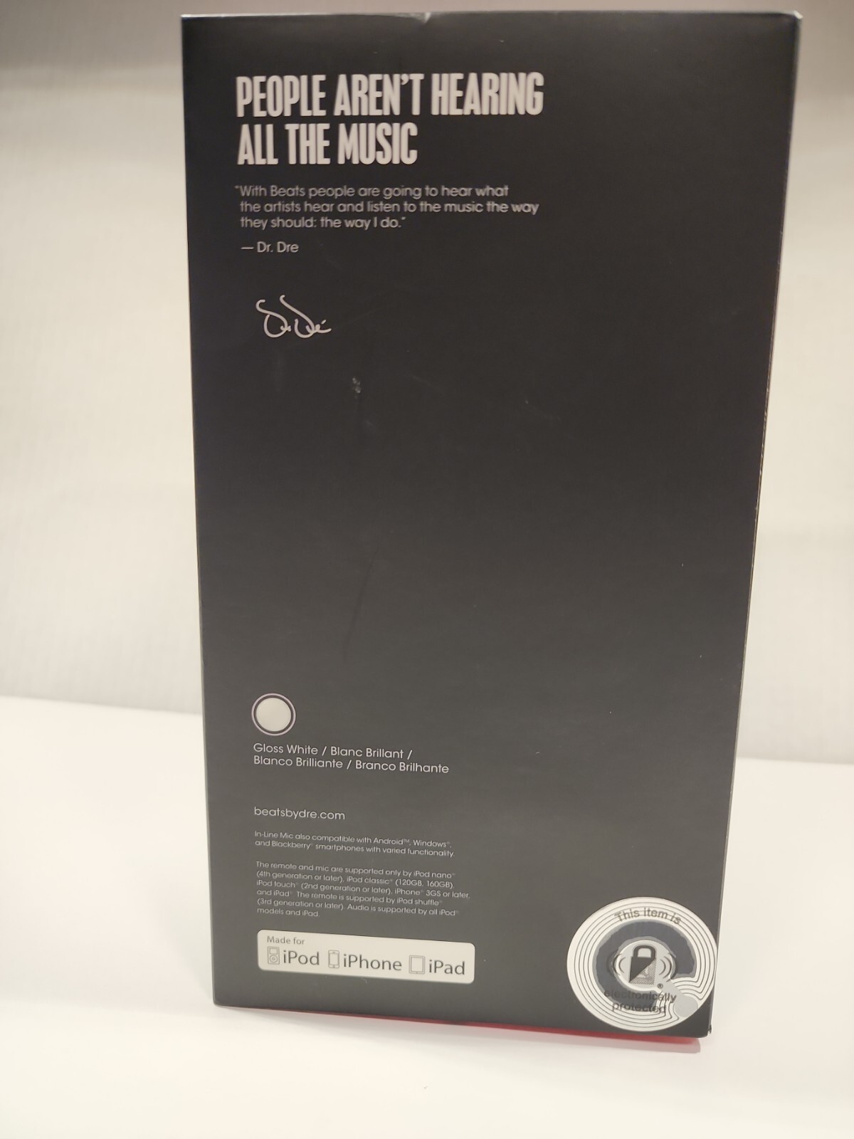 Beats by Dr. Dre Solo 2 Wired Headphones Edition White Blanco On-Ear Sealed