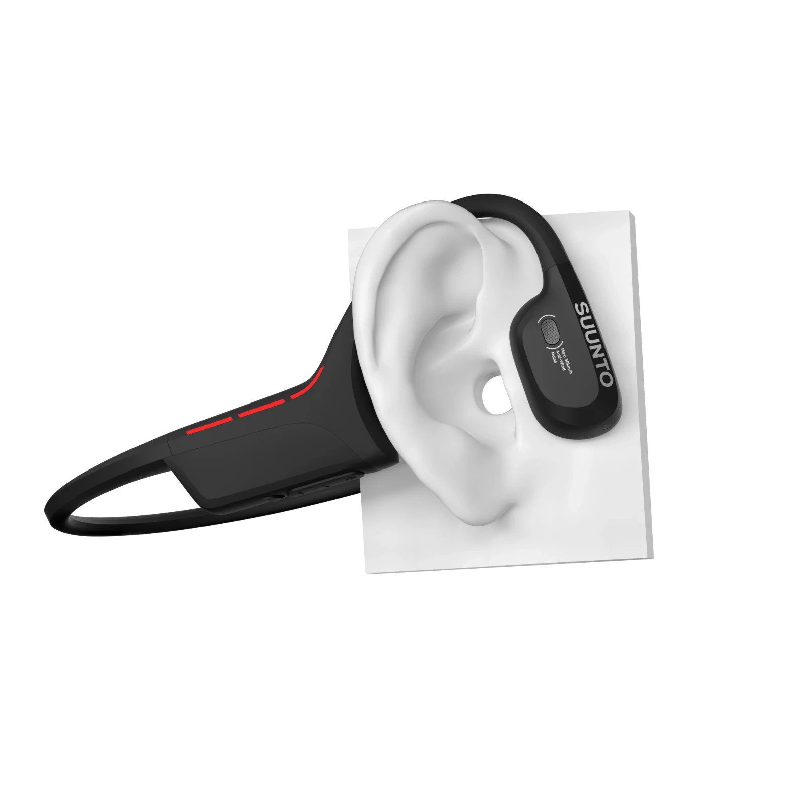 Suunto Wing 2 SS051259000 Bone Conduction with Powerbank Headphones – Black