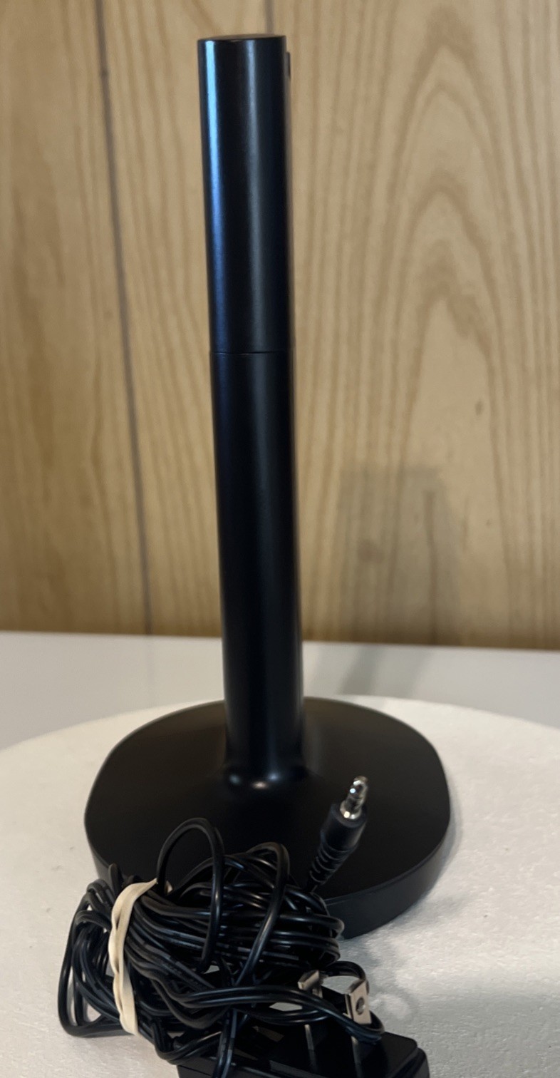 SONY WH-RF400 Wireless Headphones Transmitter Charging Base and Power Supply ON