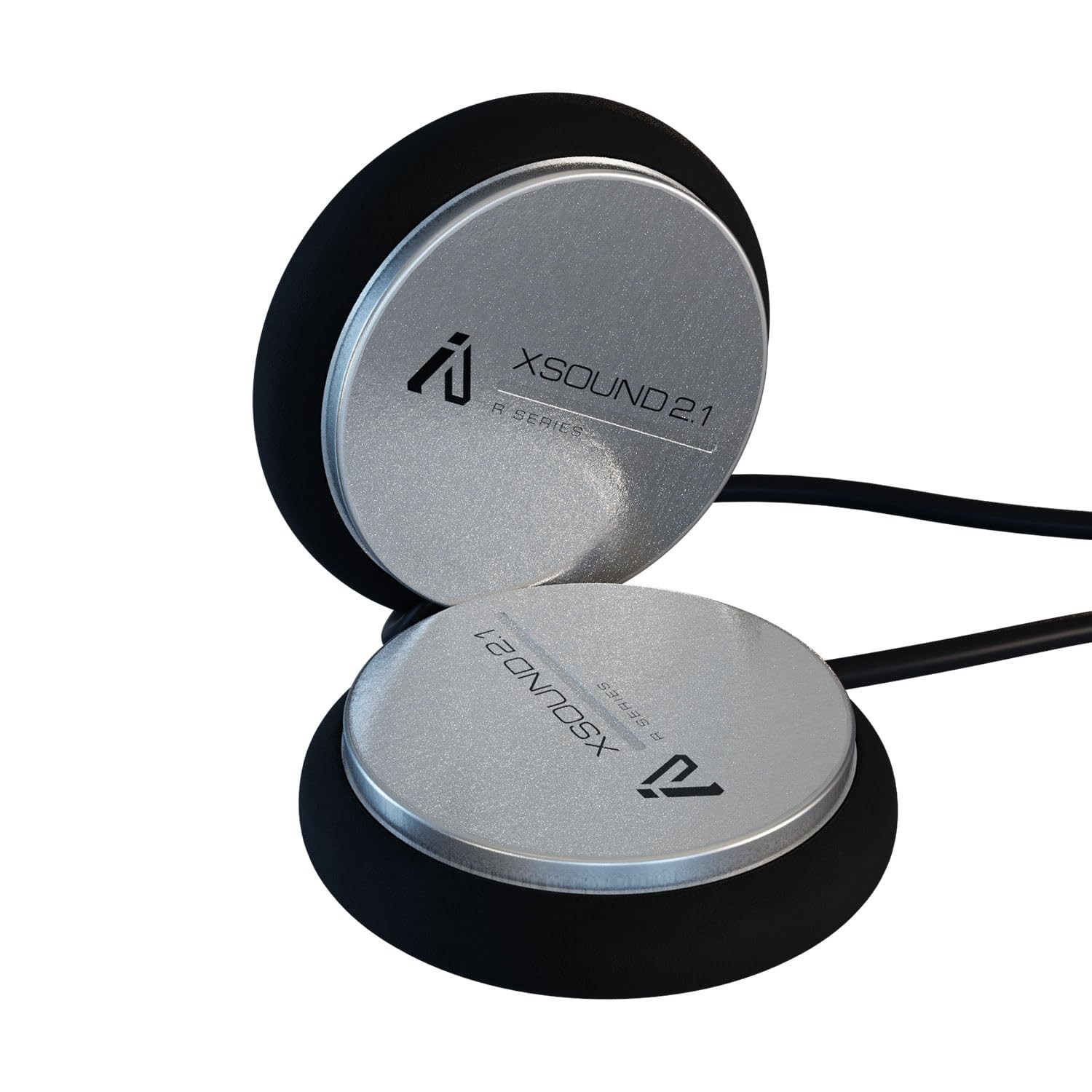 I A S U S High Performance Helmet Speaker Headphones with a 3.5mm Black