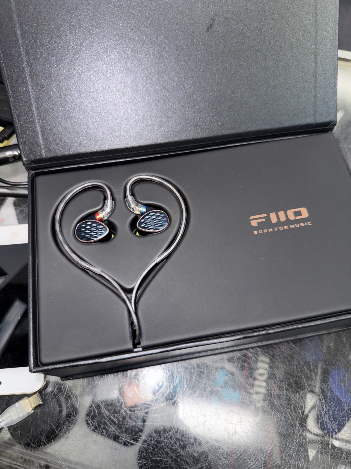 Fiio FH15 Canal Earphones Black USED EX Complete