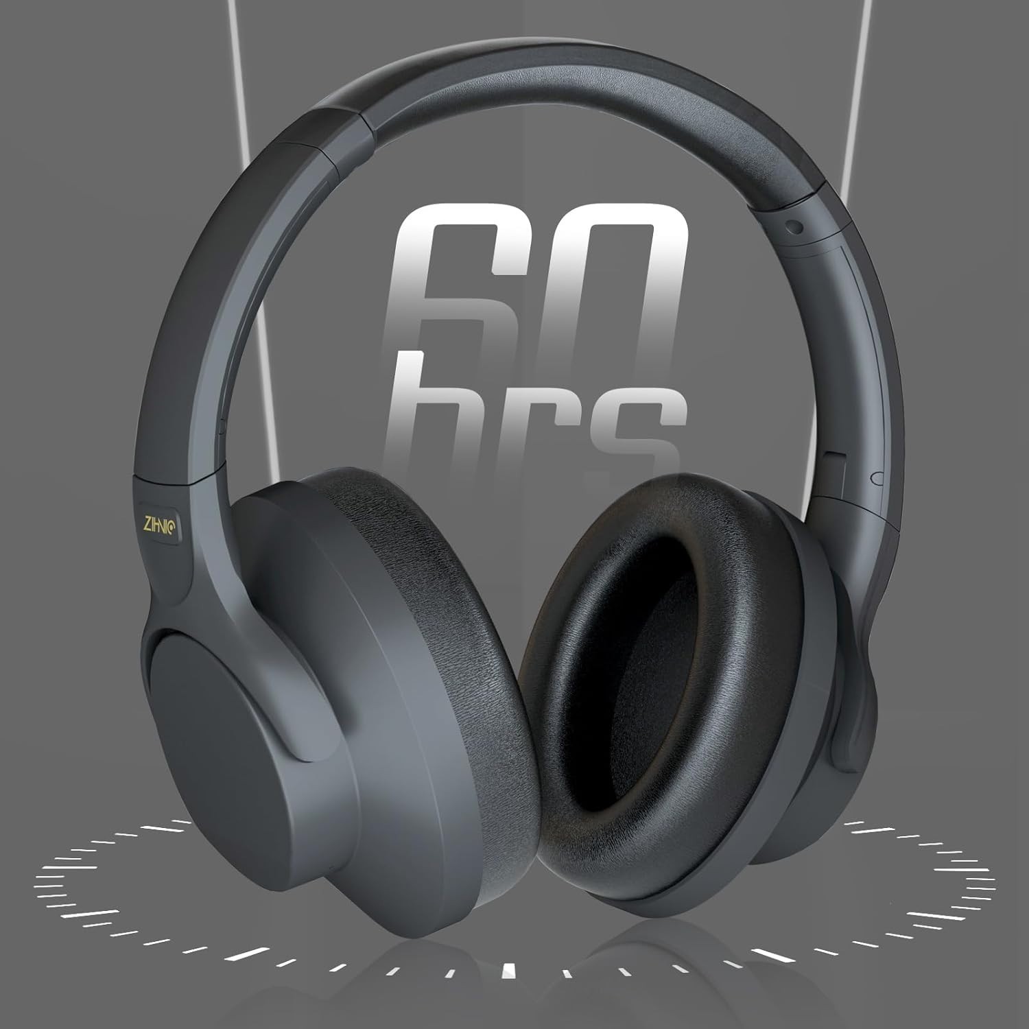Wireless Bluetooth 5.3 Headphones Over Ear Headset Stereo Noise Cancelling