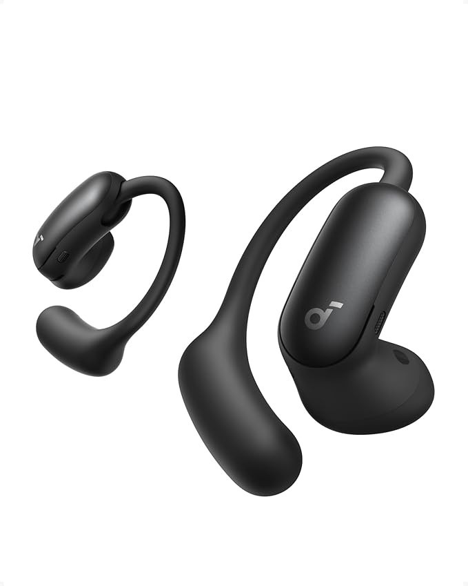 Soundcore AeroFit 2 Pro by Anker, Open-Ear Semi-in-Ear Active Noise Cancellation