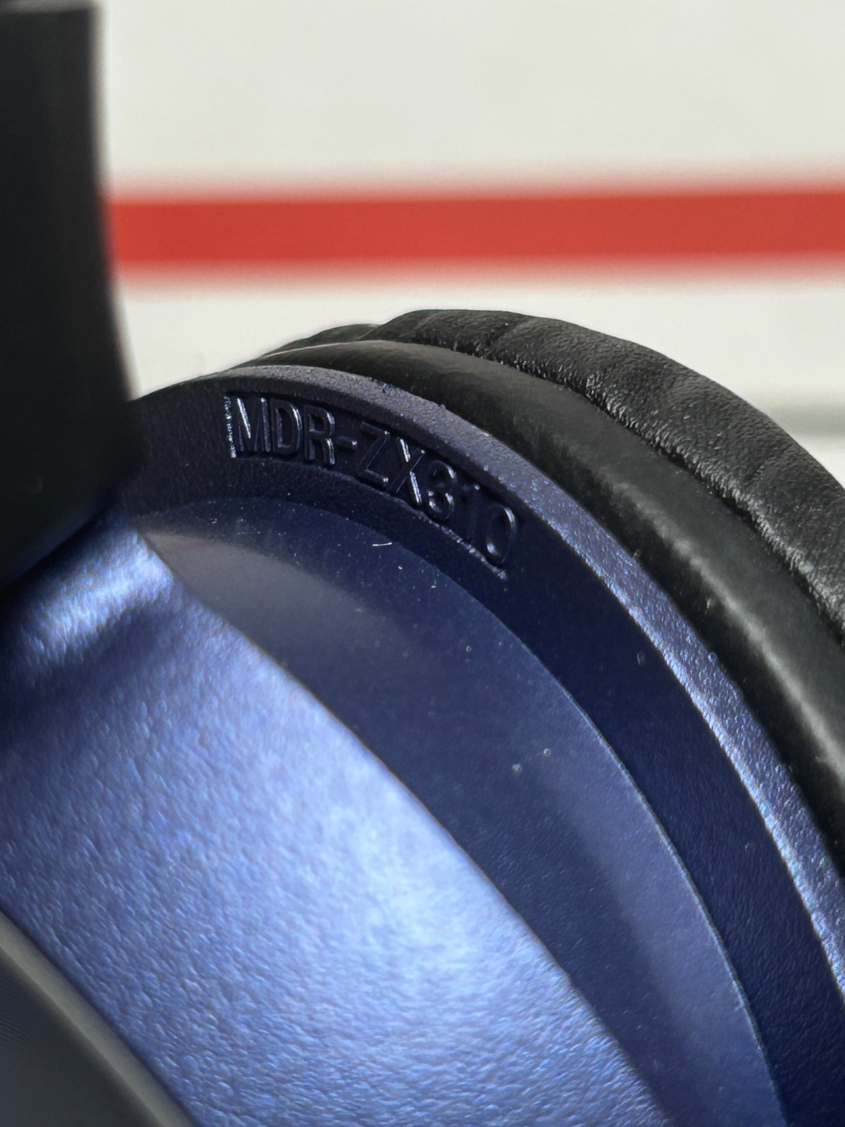 Sony On-the-Ear Wired Built In Mic Headphones- Blue (MDR-ZX310APLZ) Tested Works