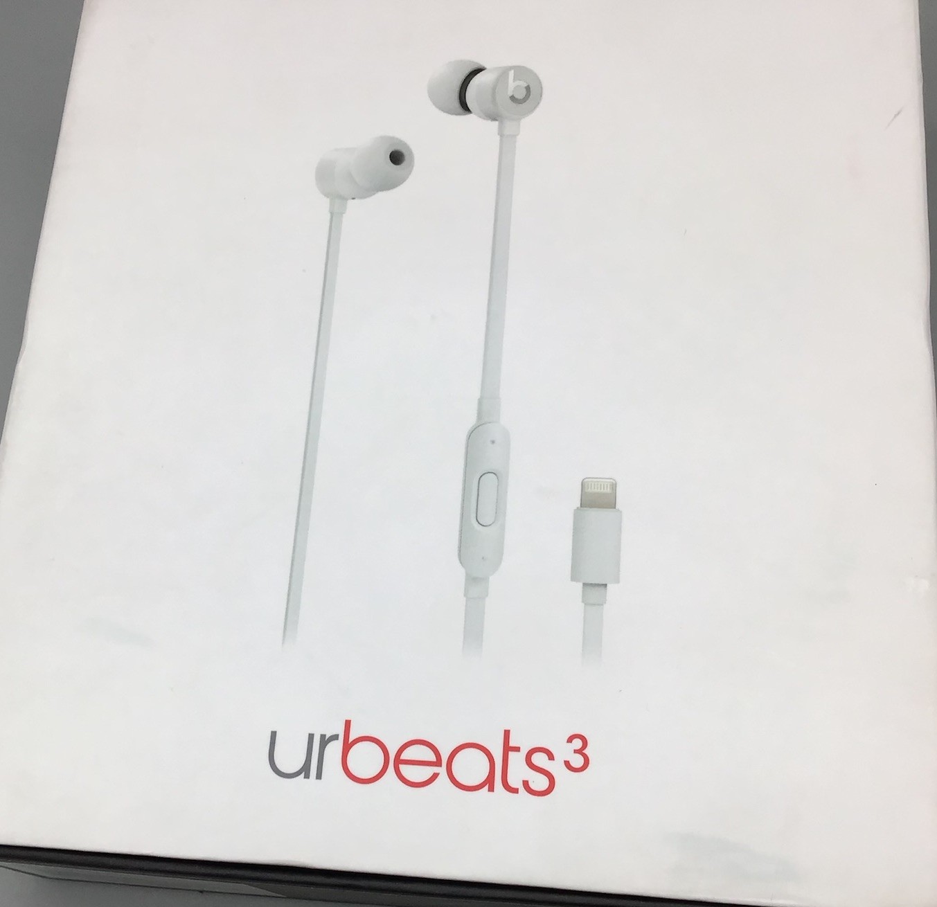 Beats by Dr. Dre urBeats 3 Headphones Wired Lightning Connect Mic & Remote