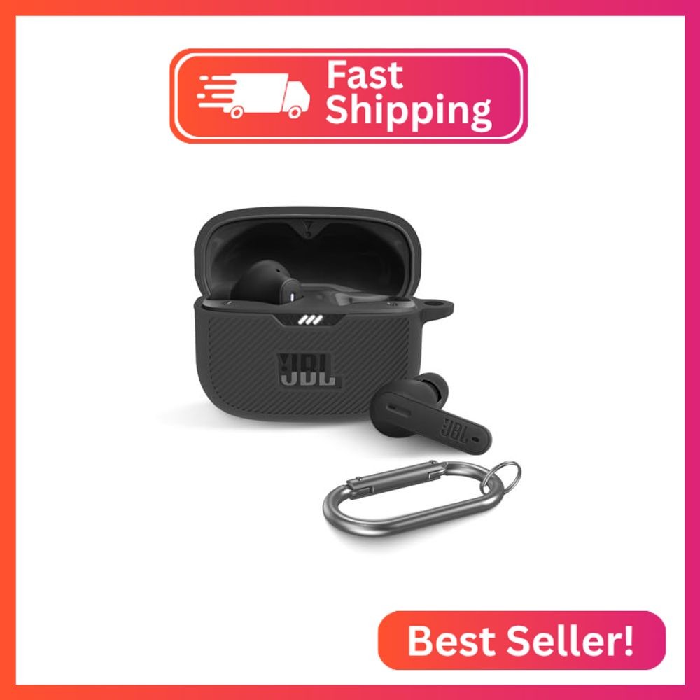 WADVCU for JBL Tune 230NC TWS Case Cover, Silicone Protective Portable Scratch S