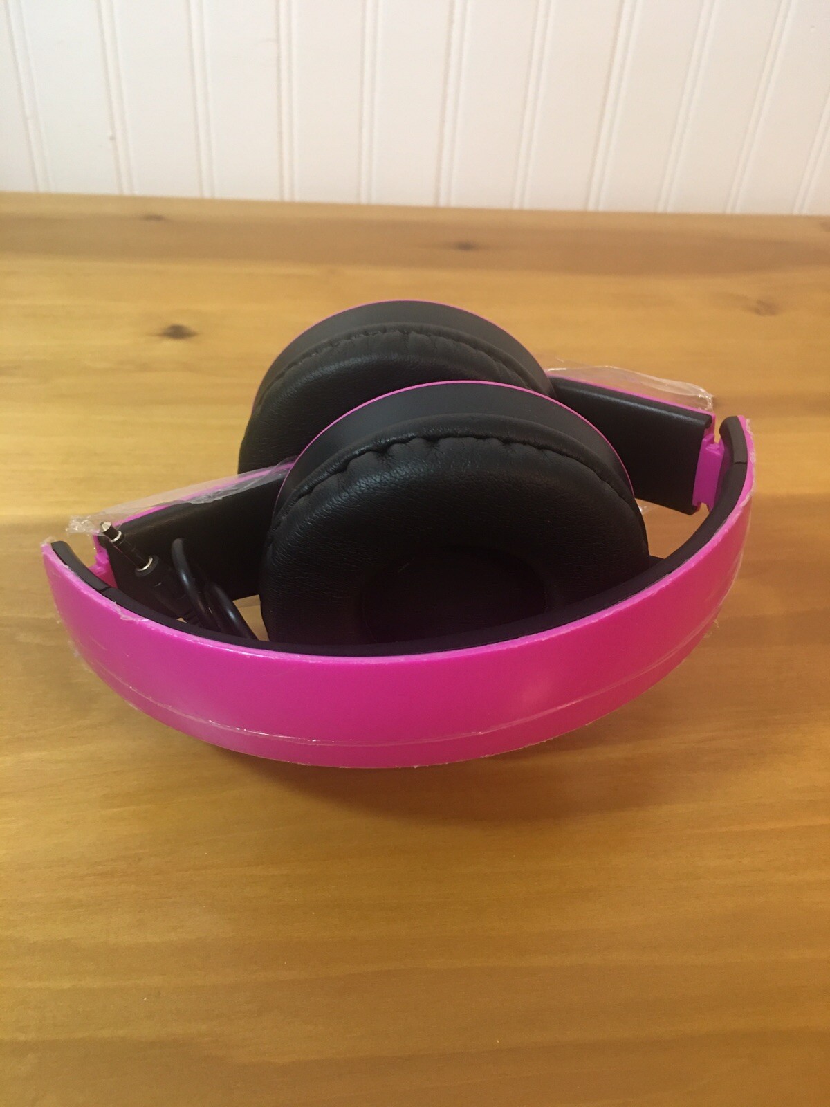 Sonic Maestro Headphones Digital Basics Adjustable Foldable Pink DJ Music Sound