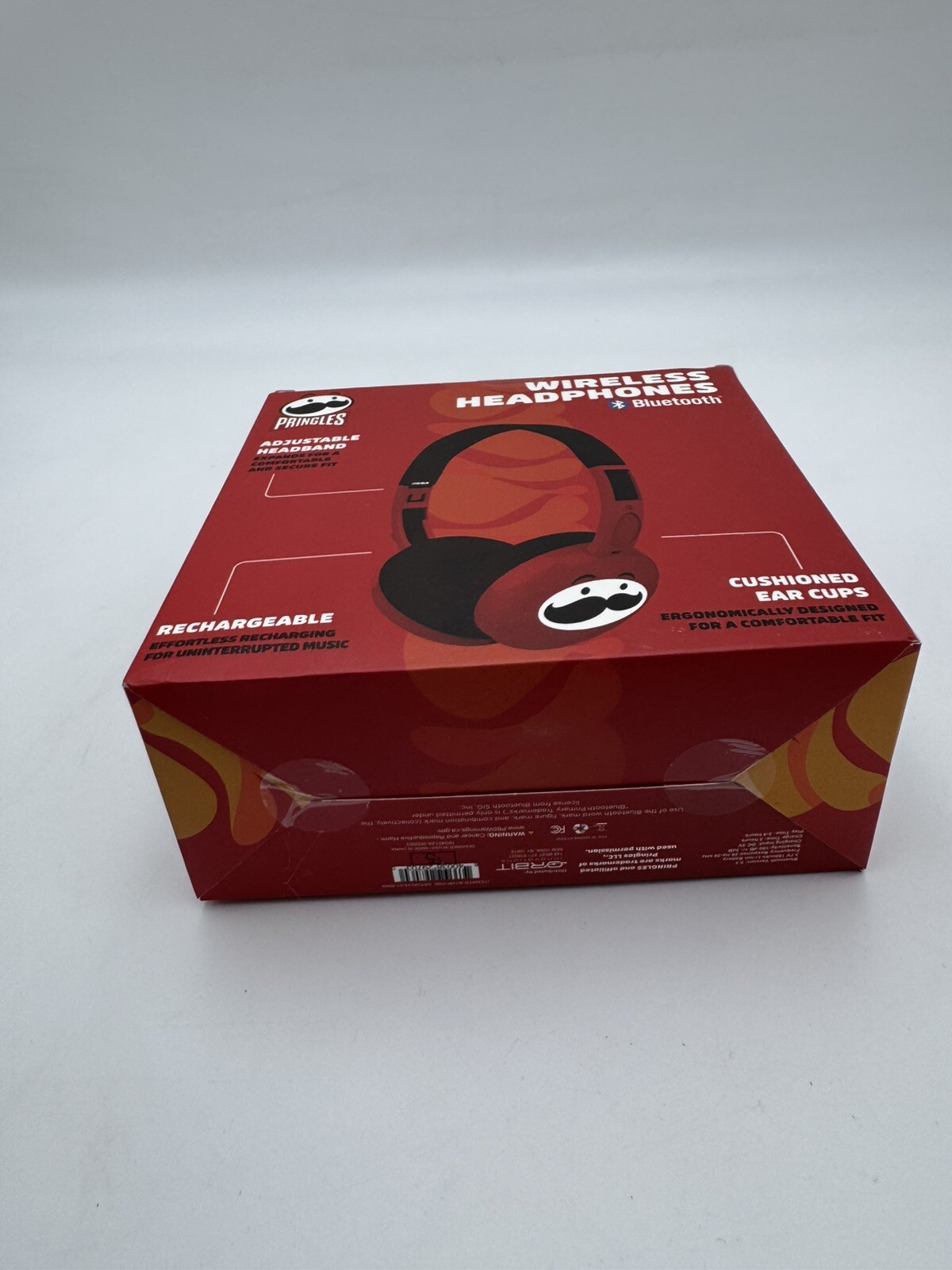 New In Box Pringles Wireless Headphones Set Back to school Bluetooth