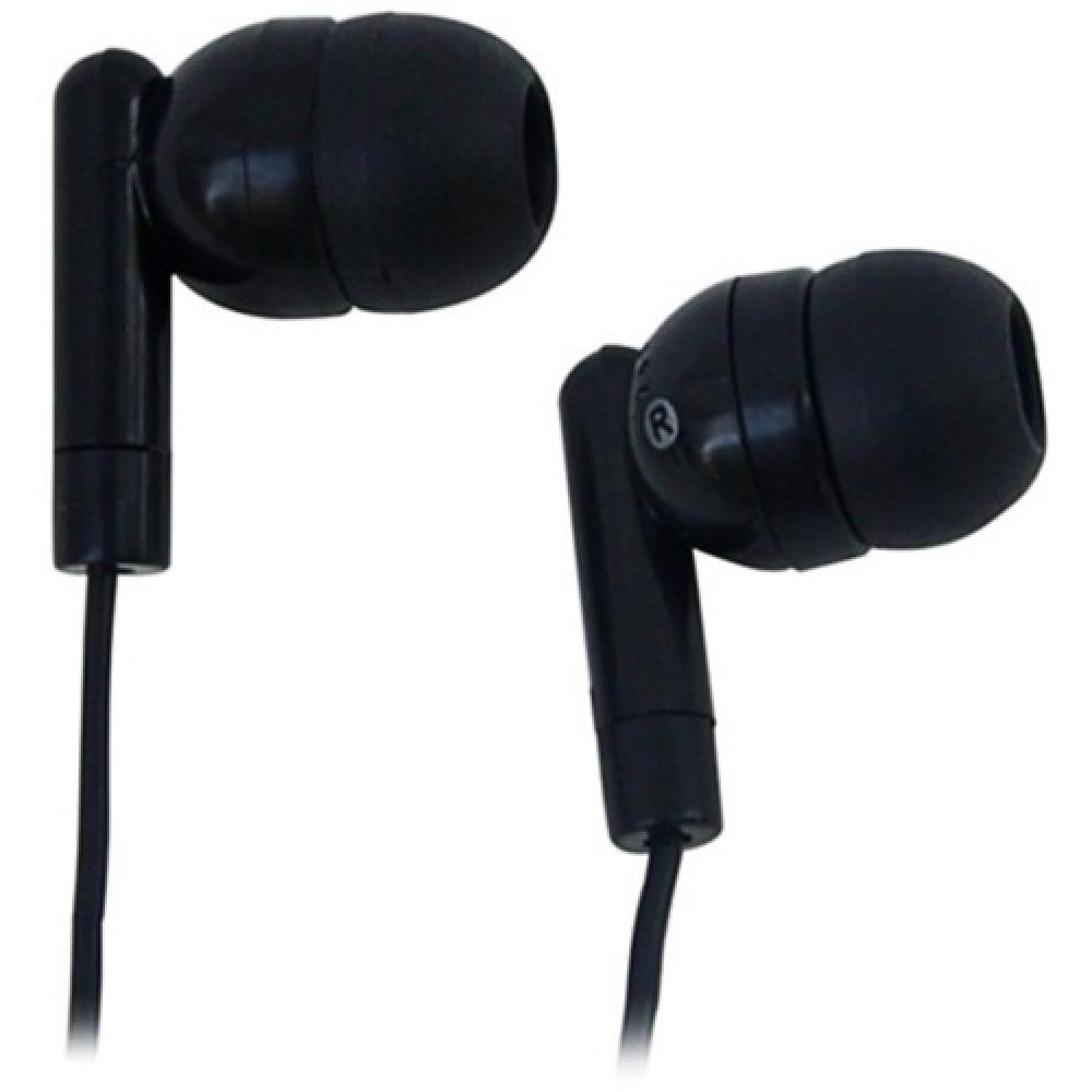 AVID AE-215 LIGHTWEIGHT 1 USE EARBUD WITH SILICONE EAR TIPS (1ae215hpblkstk)