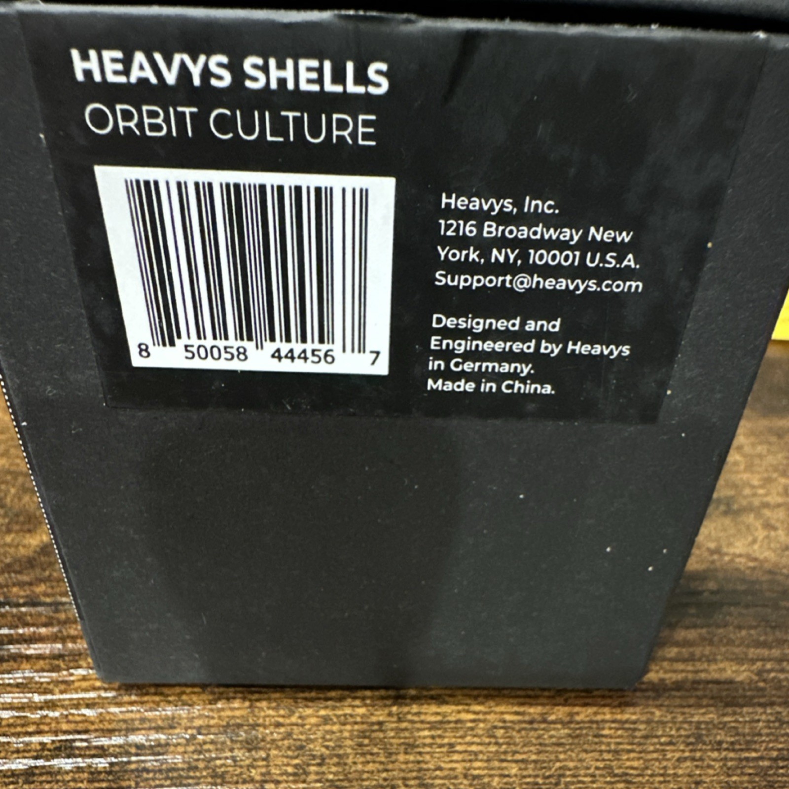 Heavys Shells Orbit Culture Shells, Black, New
