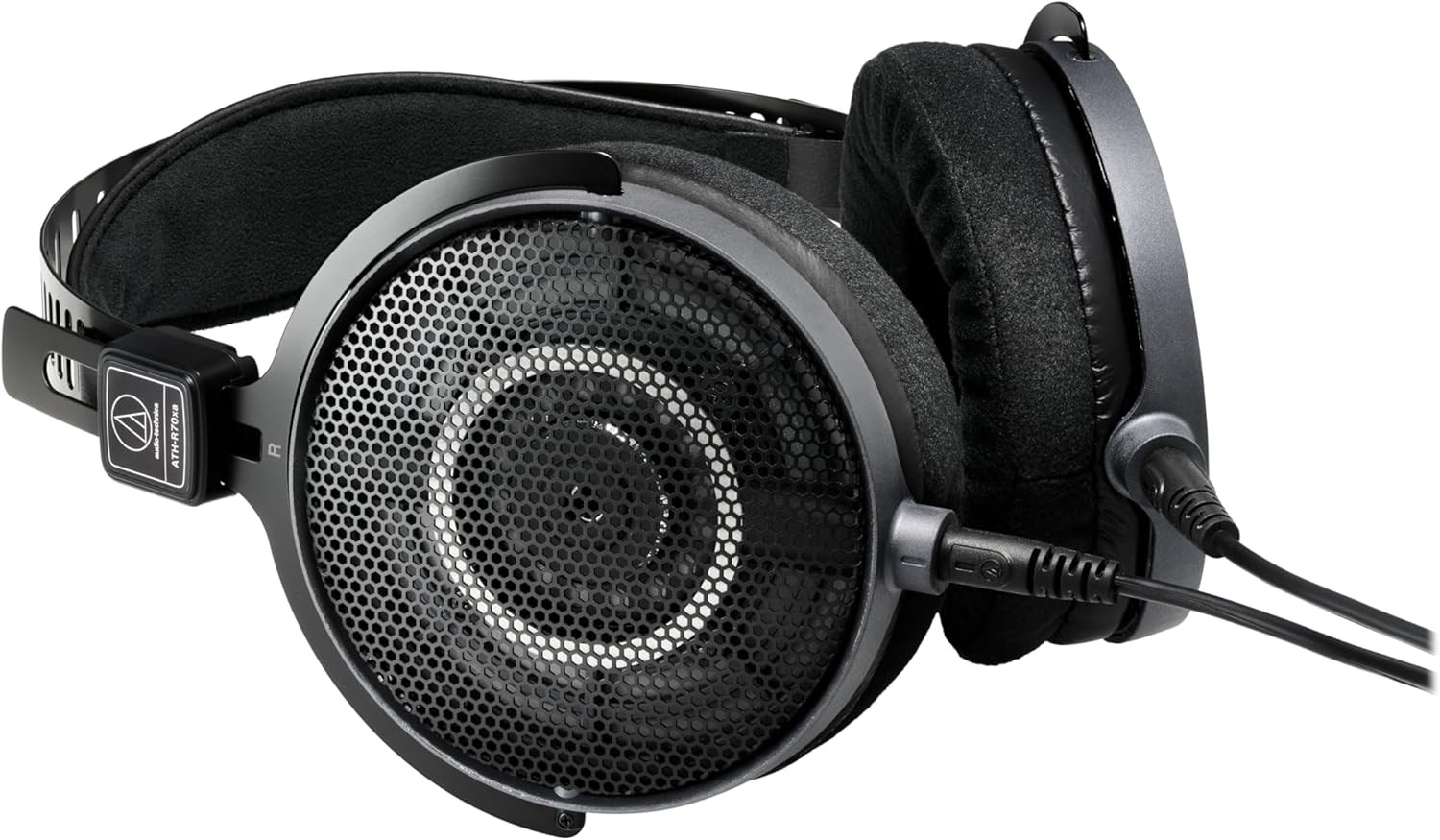 Audio-Technica ATH-R70xa open monitor headphones wired music listening