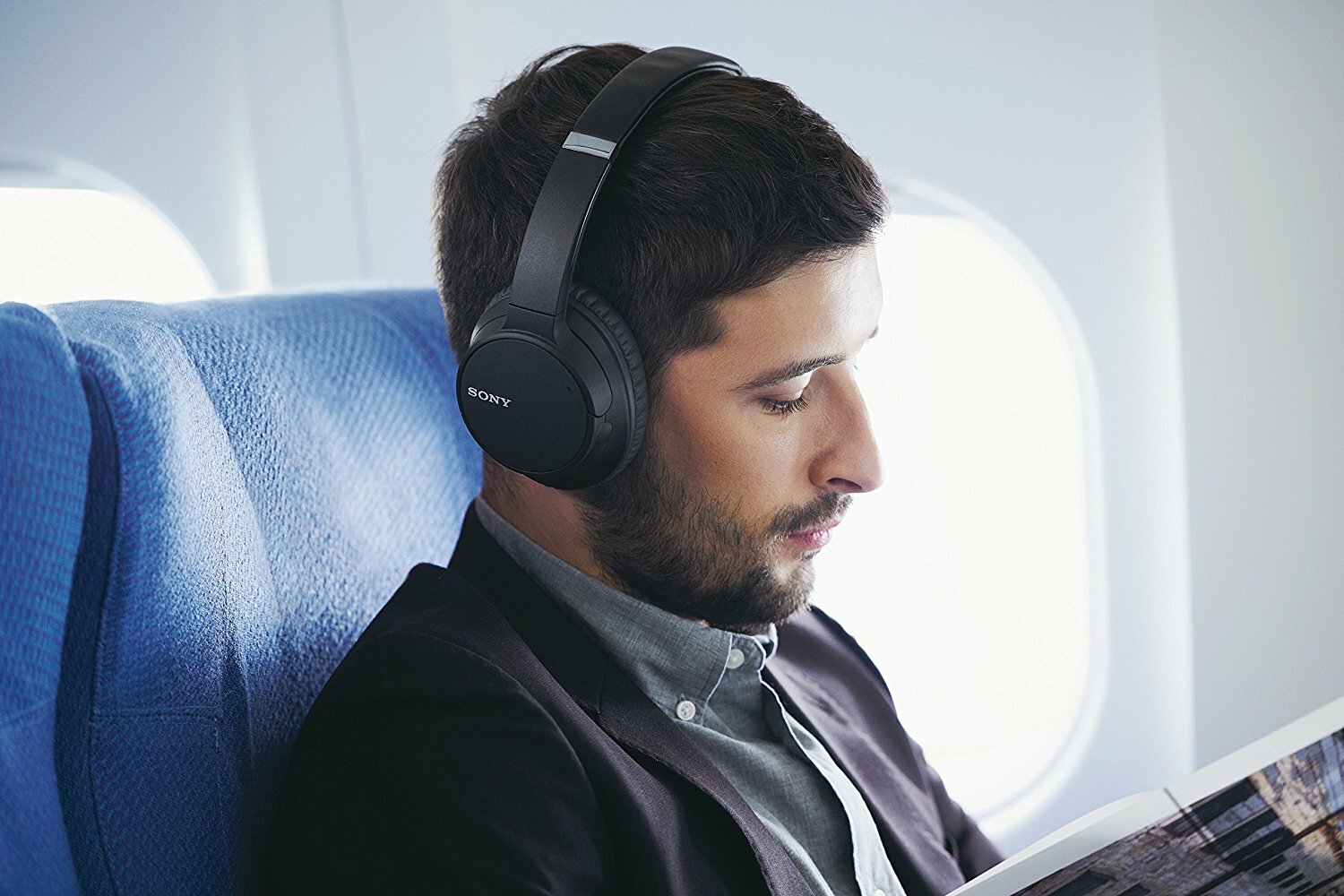 Sony WH-CH700N Wireless Noise-Canceling Over-Ear Headphones, Black ✔ Authentic ✔
