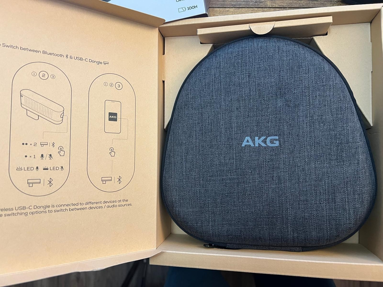 Harman AKG N9 Hybrid Wireless Headphones – Open Box